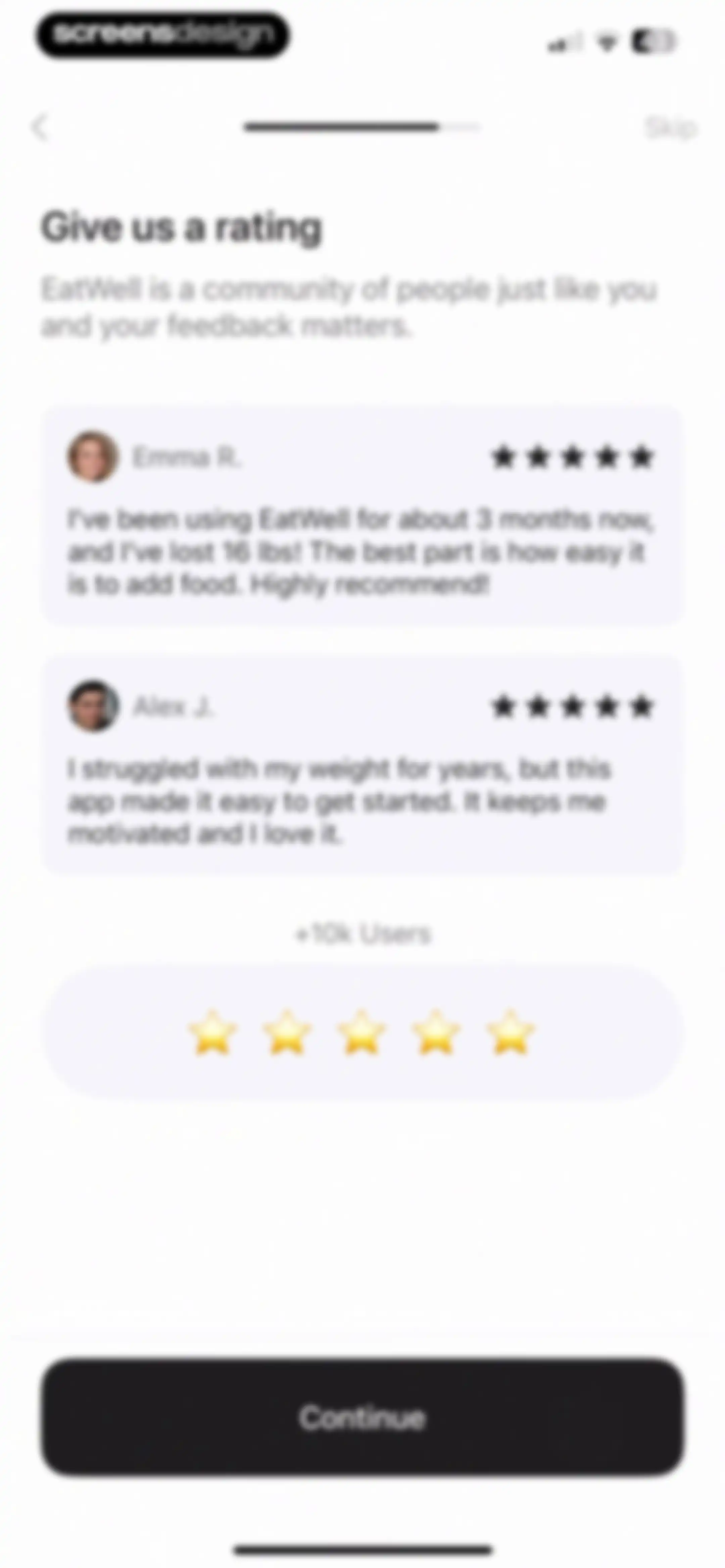 Diet & Food Tracker: EatWell screen 20
