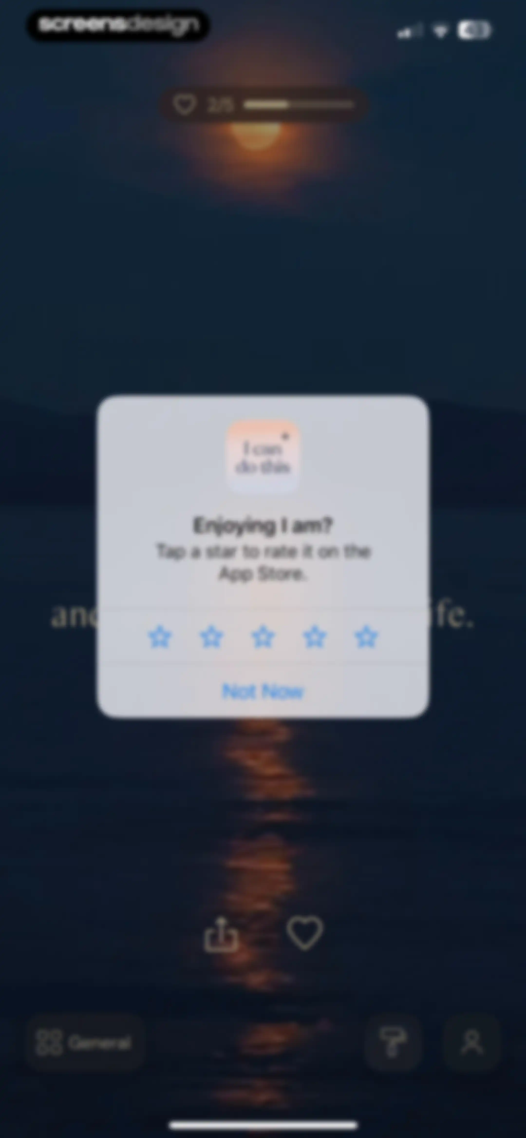 I am - Daily Affirmations screen 52
