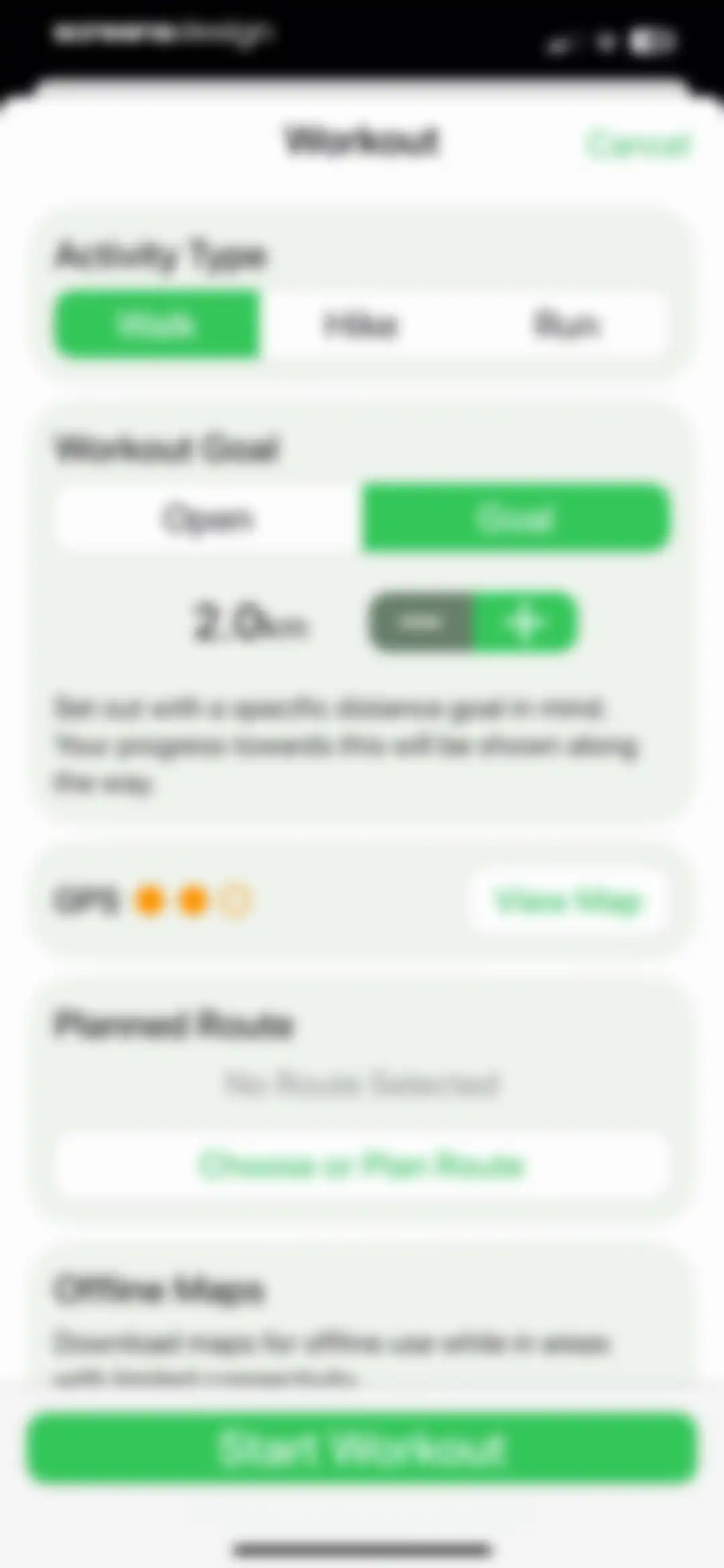 Pedometer++ screen 33