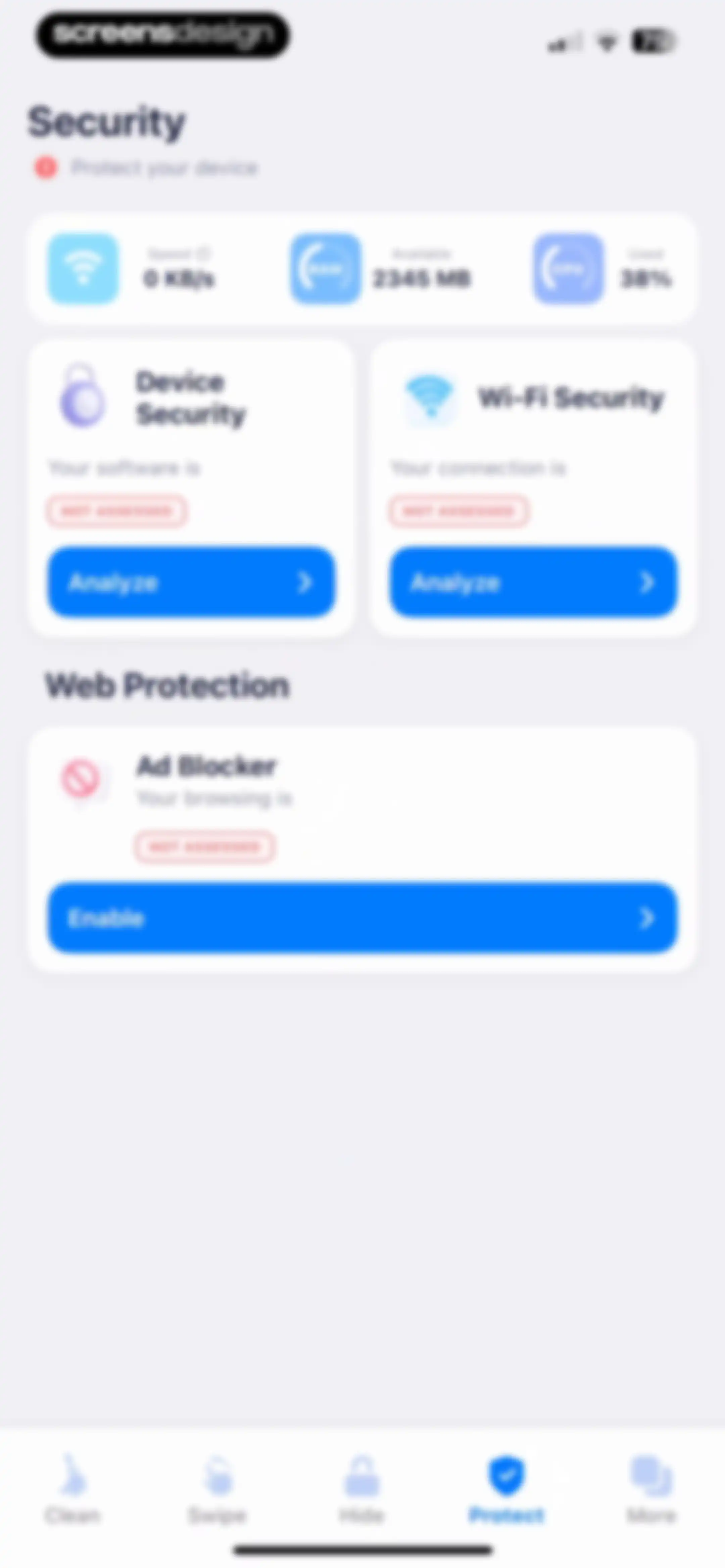 Cleaner Kit - Clean Up Storage screen 91