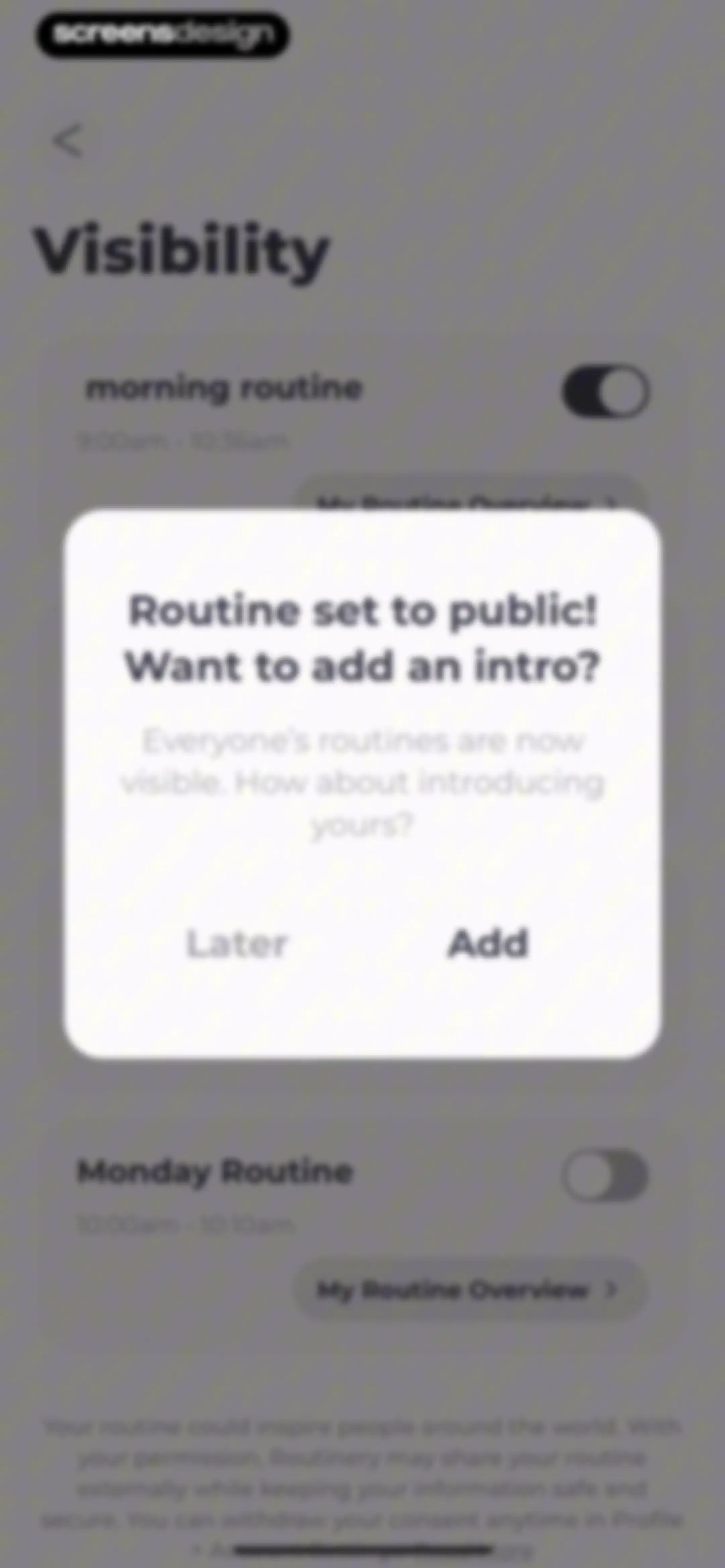 Routine Planner, Habit Tracker screen 122