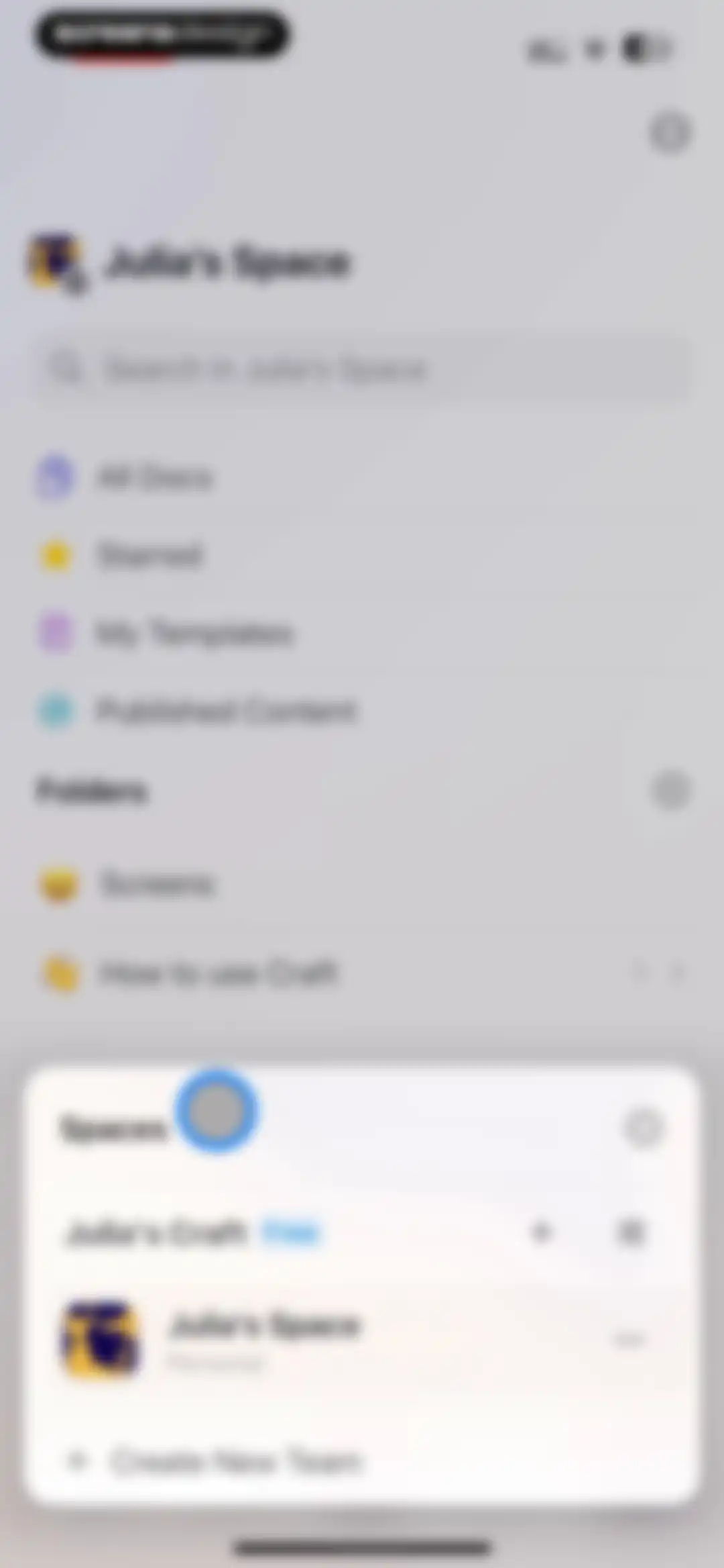 Craft: Notes, Documents, AI screen 159