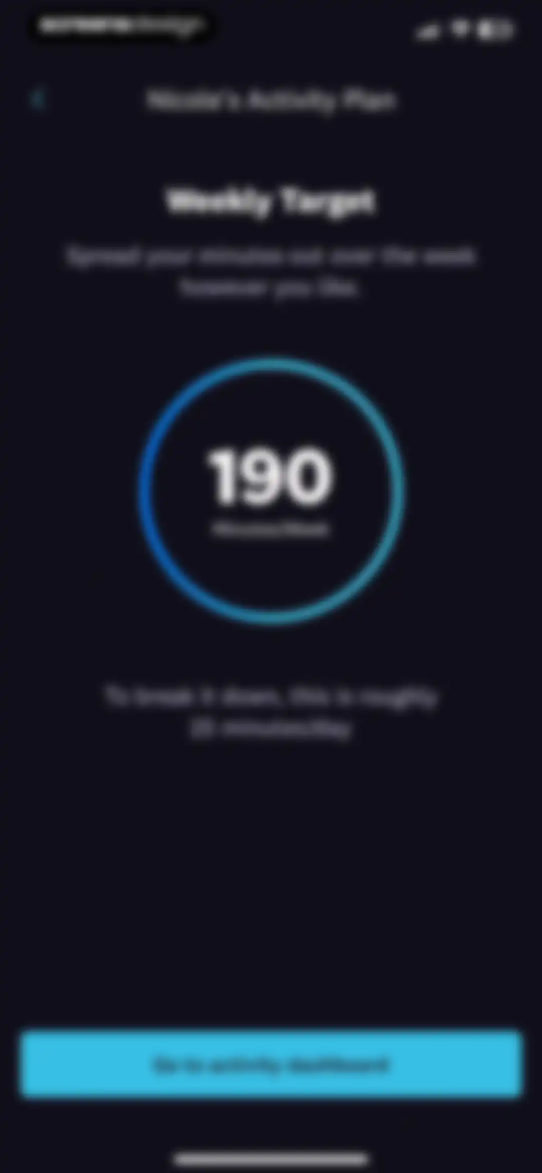 WeightWatchers Program screen 66