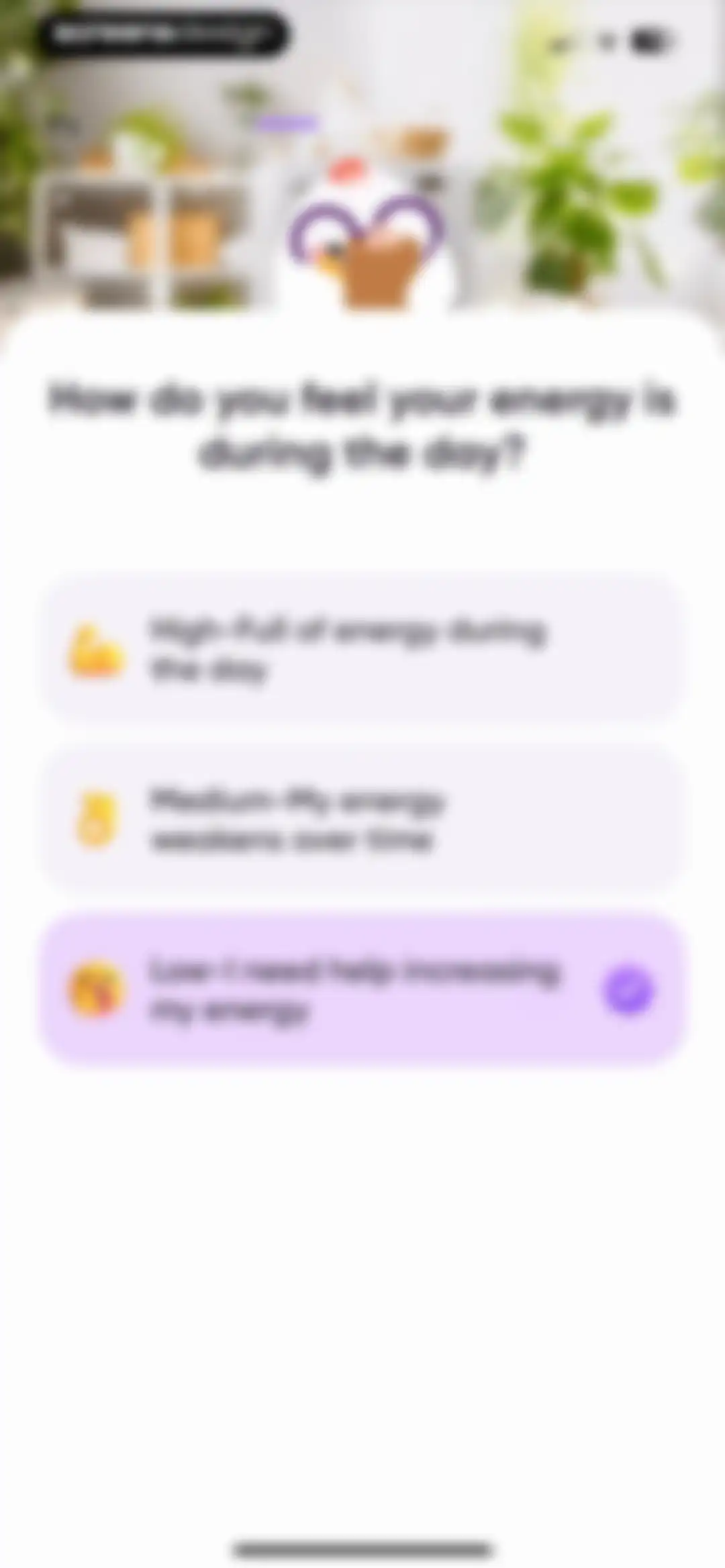 Me+ Lifestyle Routine screen 10