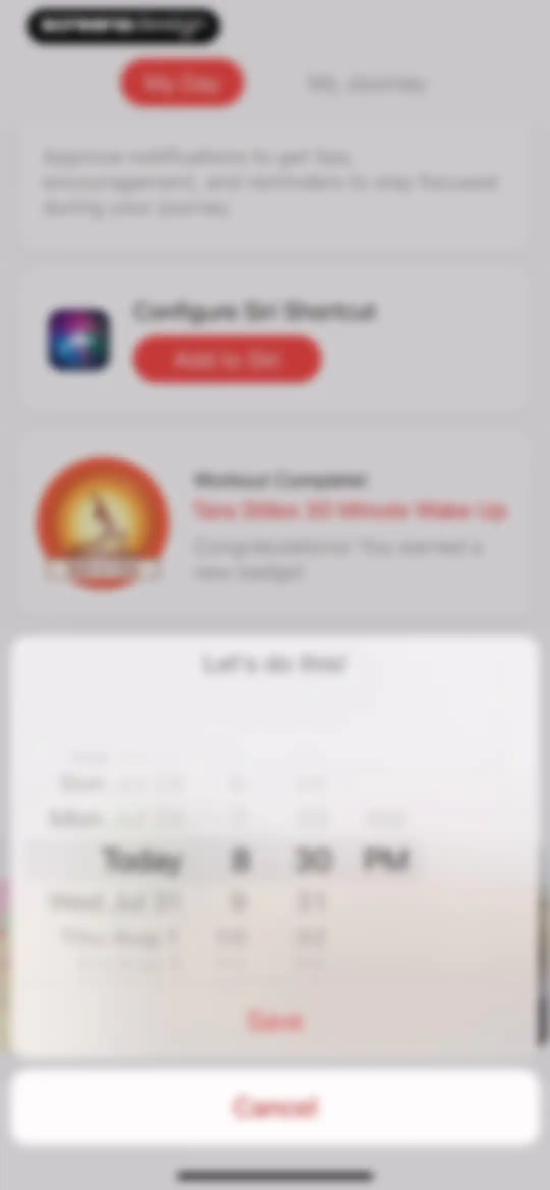 Jillian Michaels | Fitness App screen 87