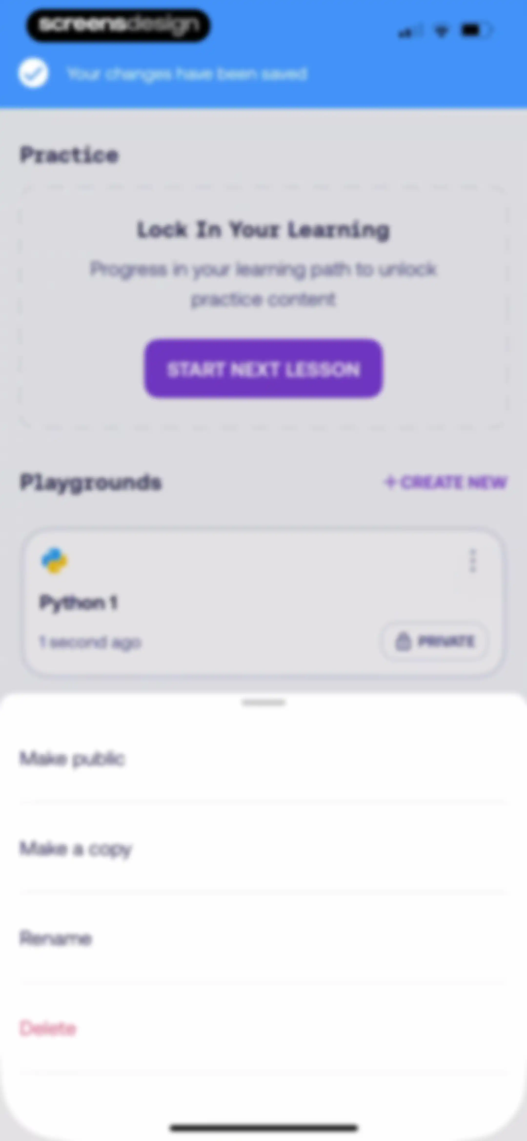 Mimo: Learn Coding/Programming screen 68
