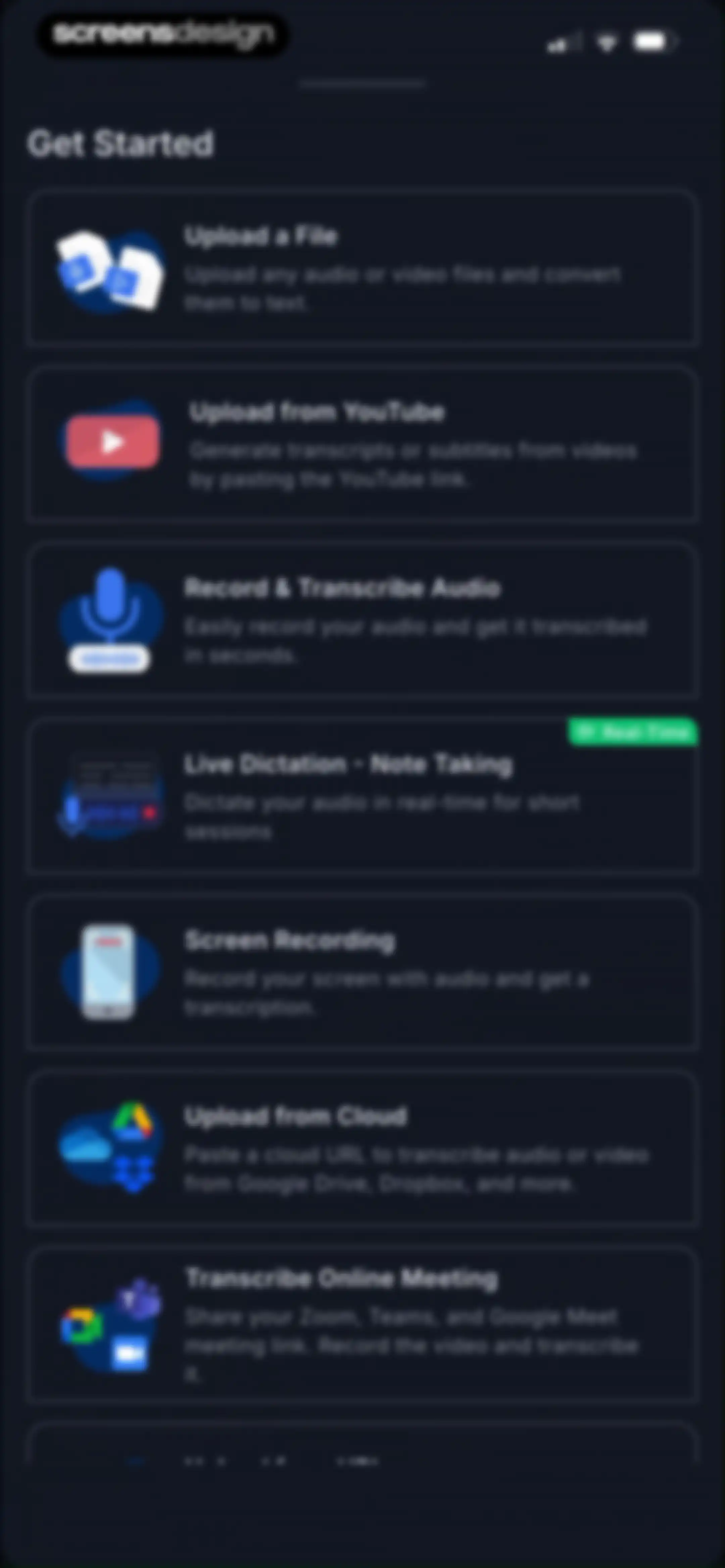 Transkriptor - Speech to Text screen 73