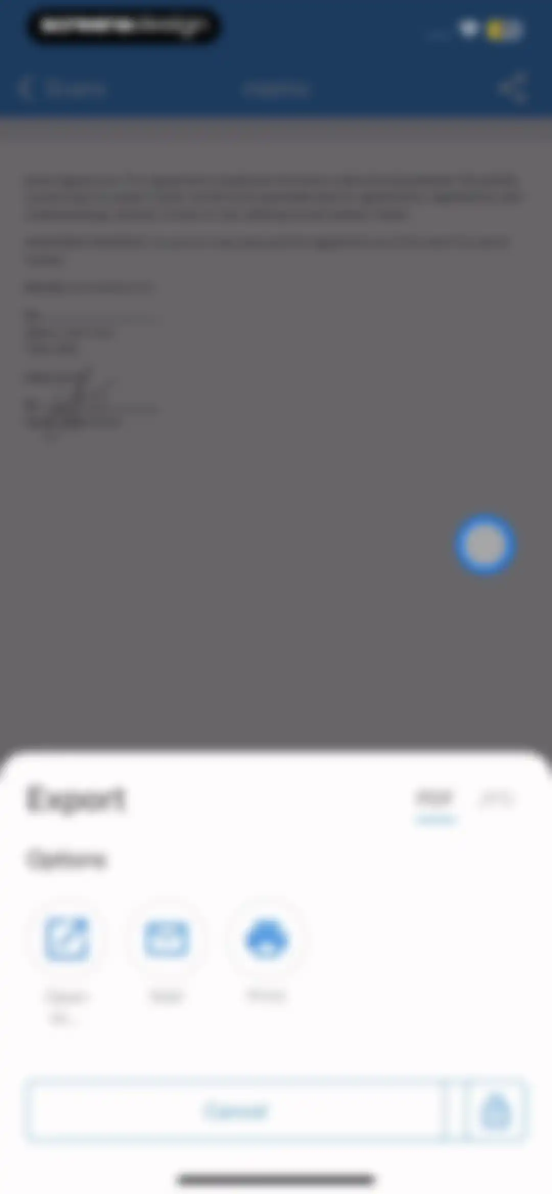 Documents to PDF Scanner screen 21