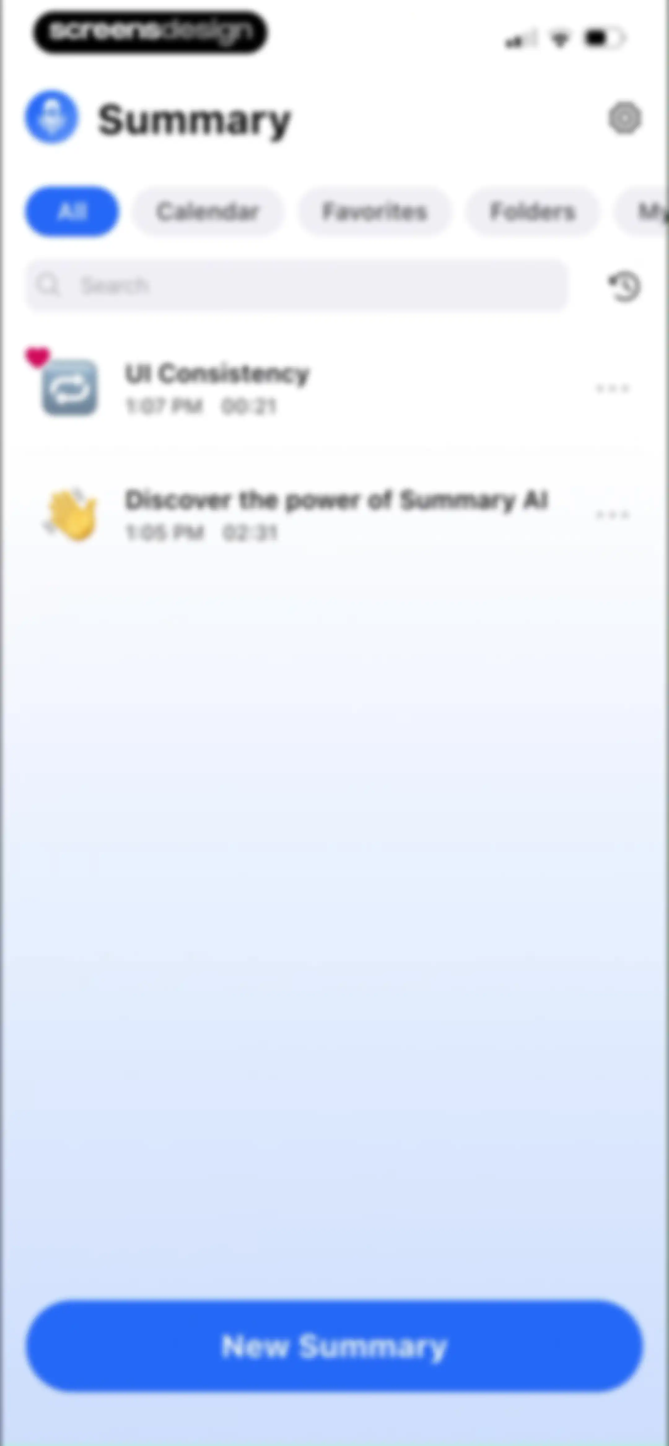 Summary - AI Note Taker screen 60