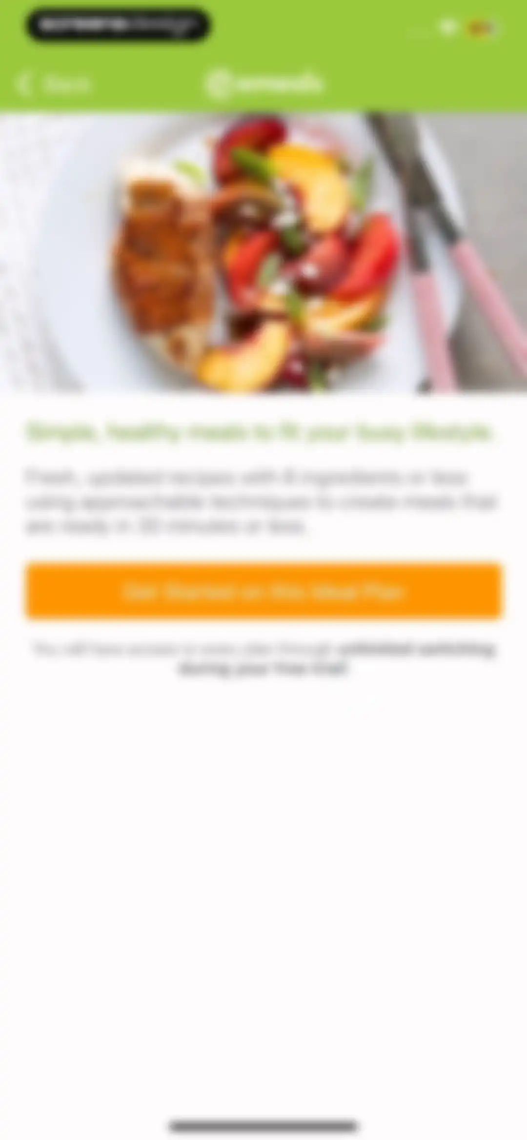 eMeals - Healthy Meal Plans screen 5