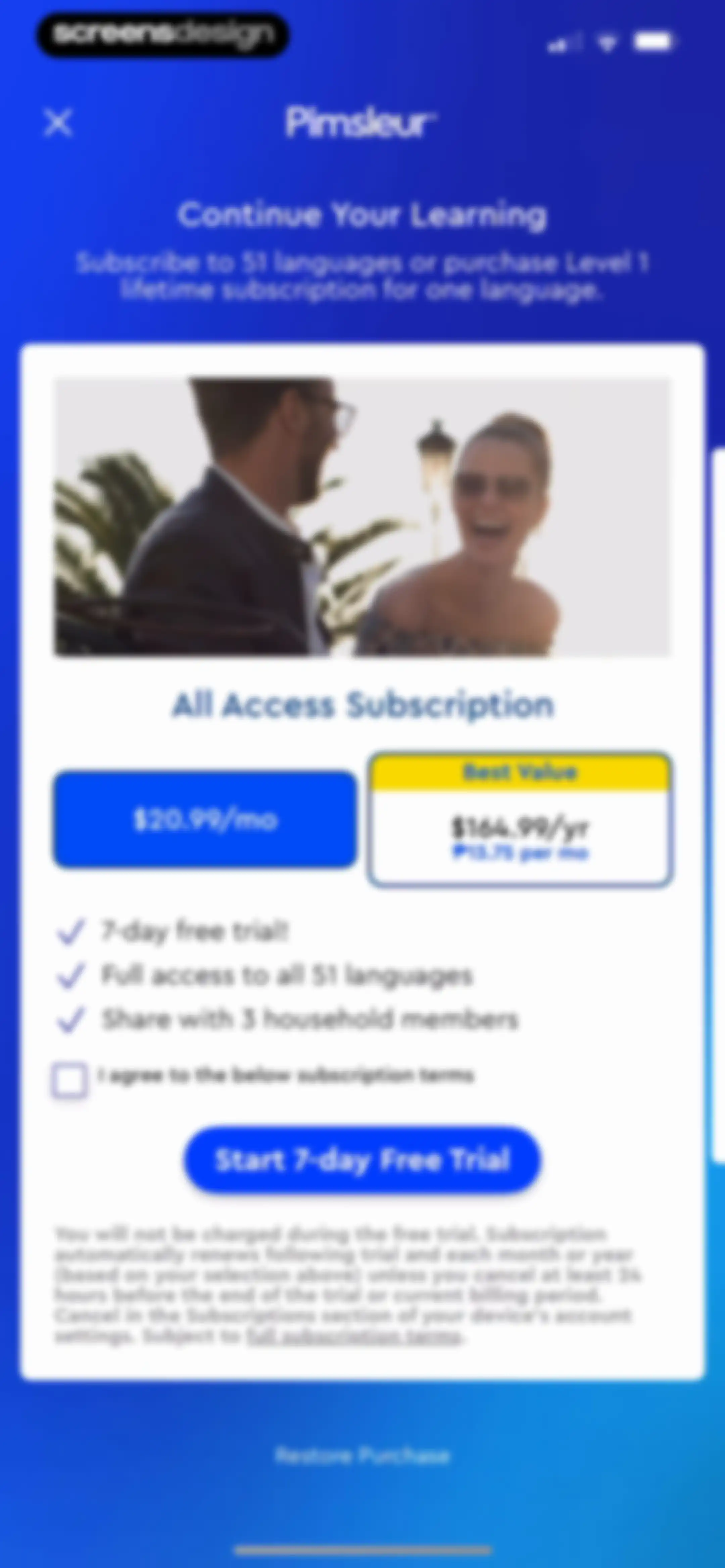 Pimsleur | Language Learning screen 18