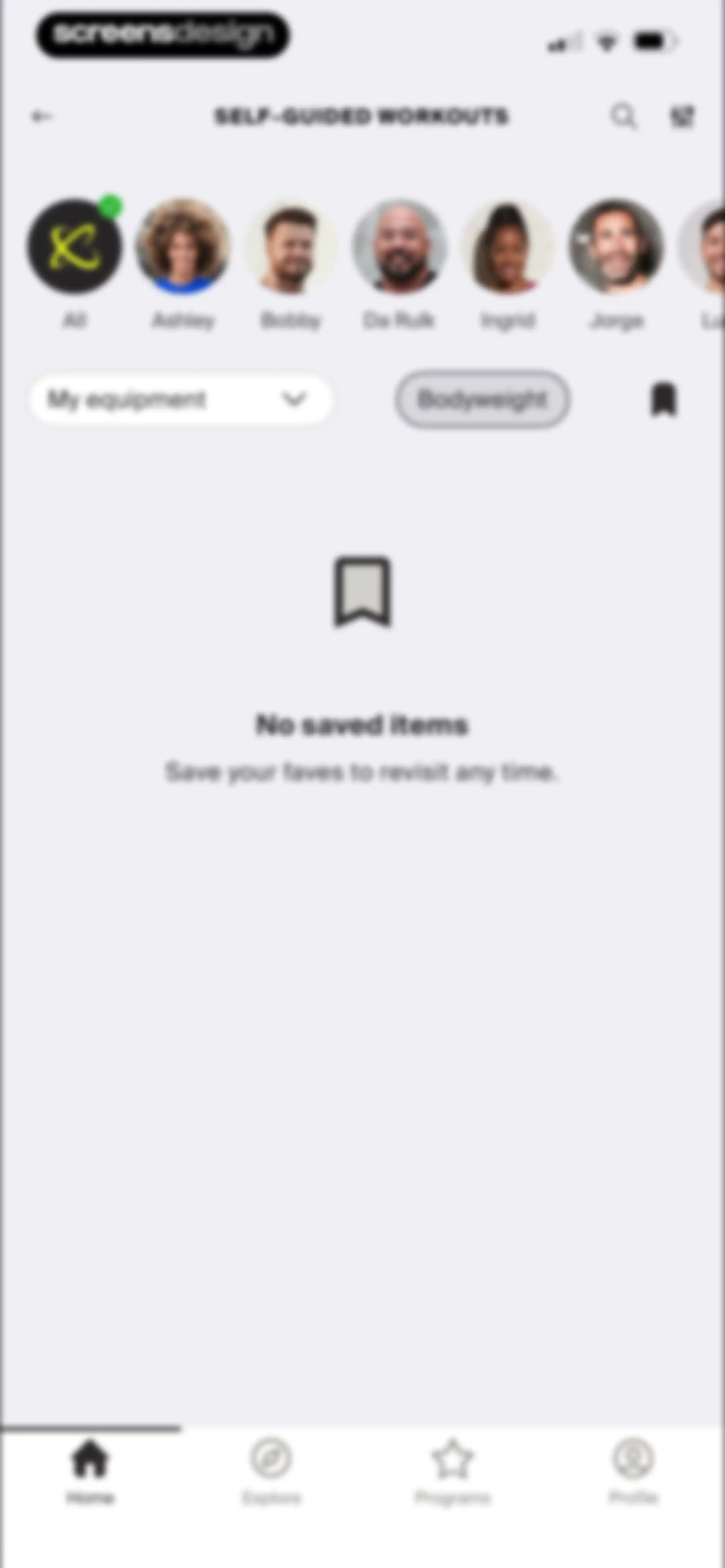 Centr: Strength & Fitness App screen 58