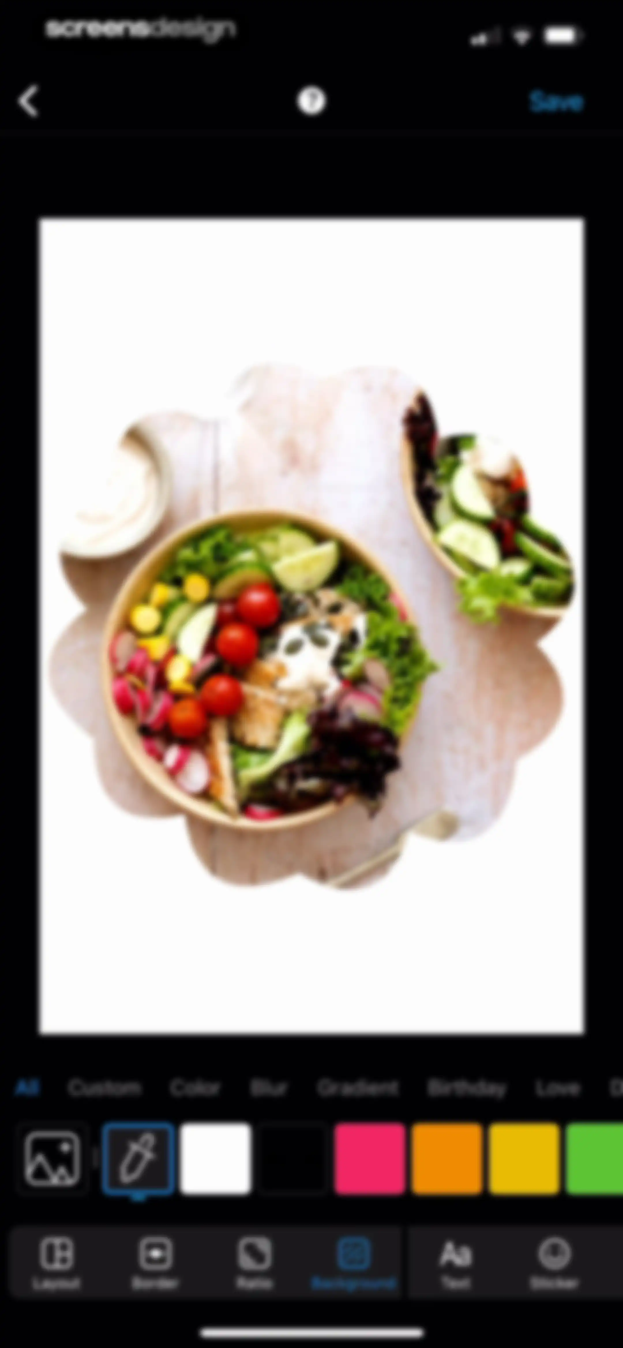 Layout for Instagram: Collage screen 27