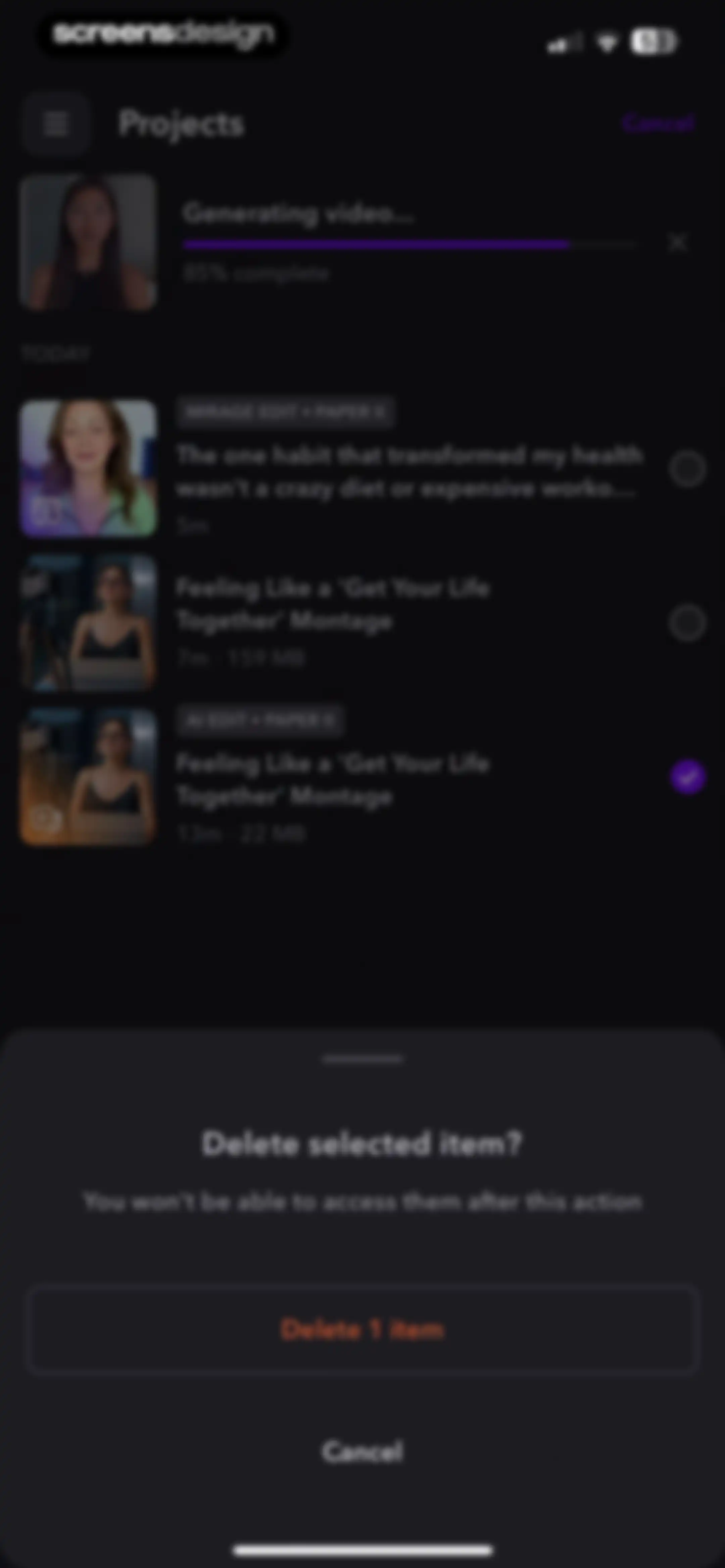 Captions: AI Edits Your Video screen 146