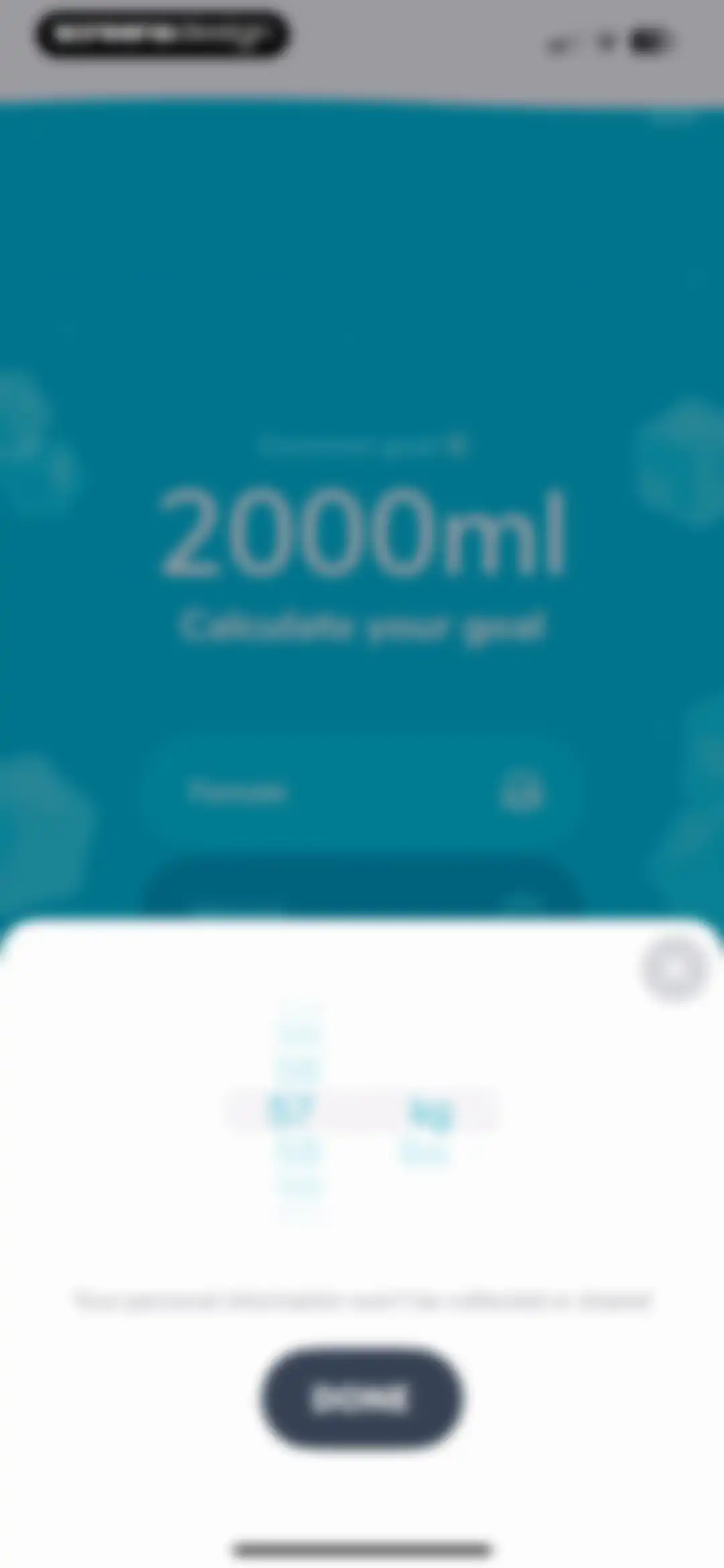 Water tracker Waterllama screen 13