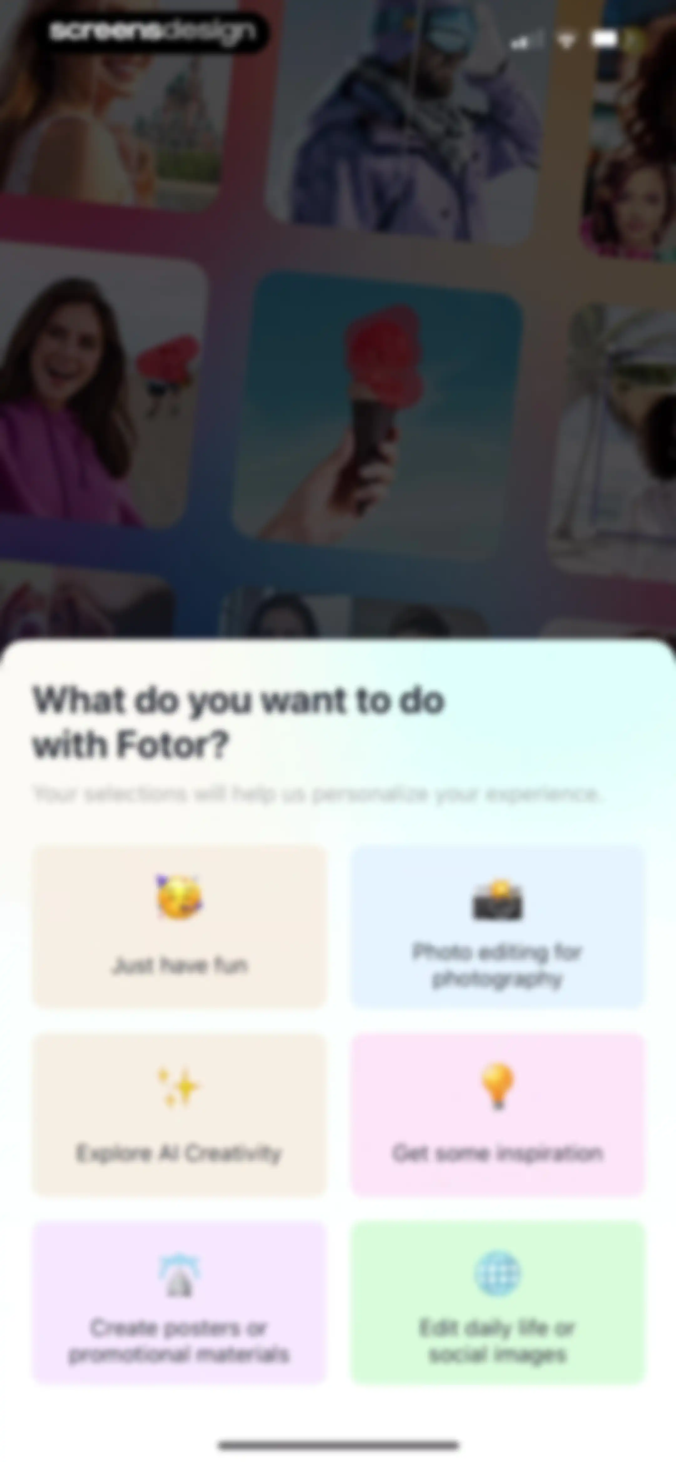 Fotor AI Photo Editor & Video screen 4