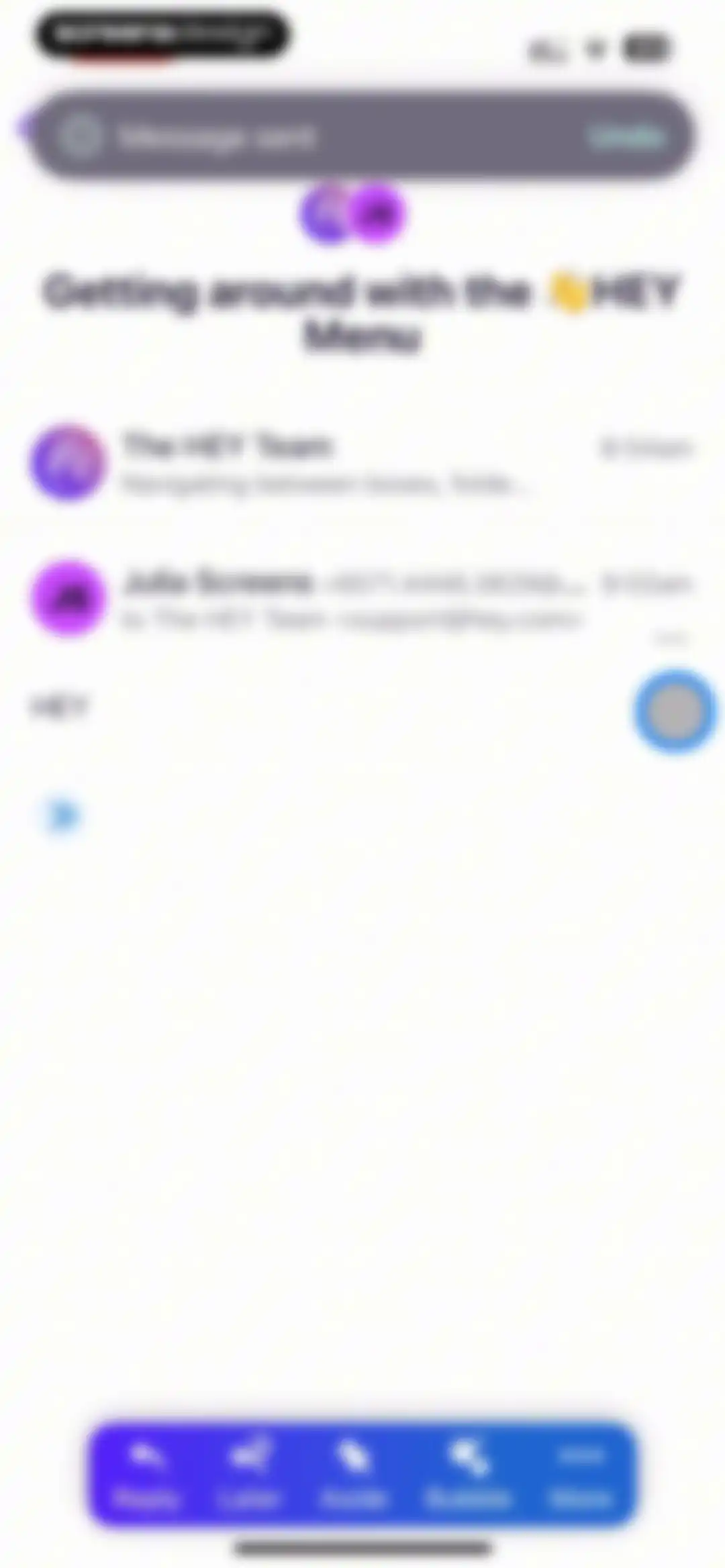 HEY Email screen 62