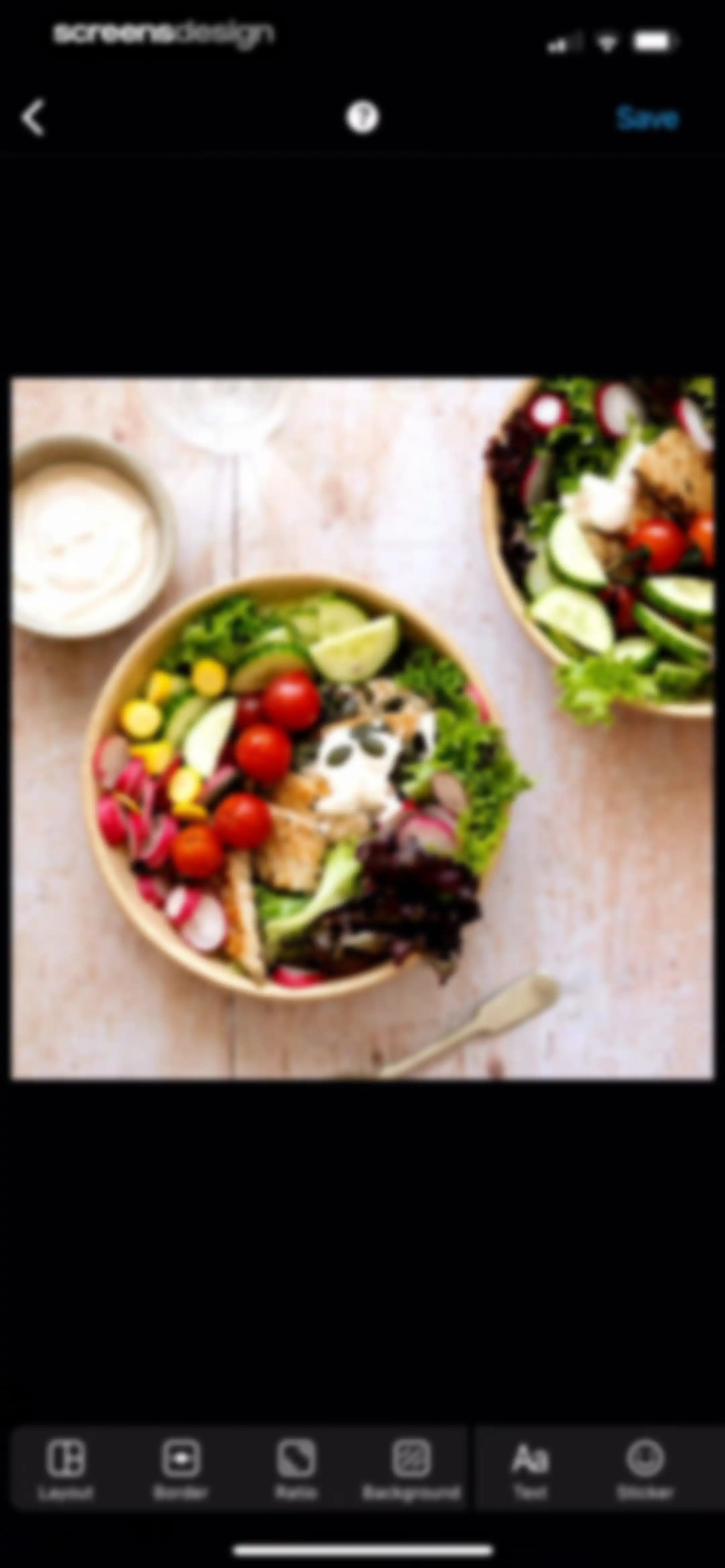 Layout for Instagram: Collage screen 23