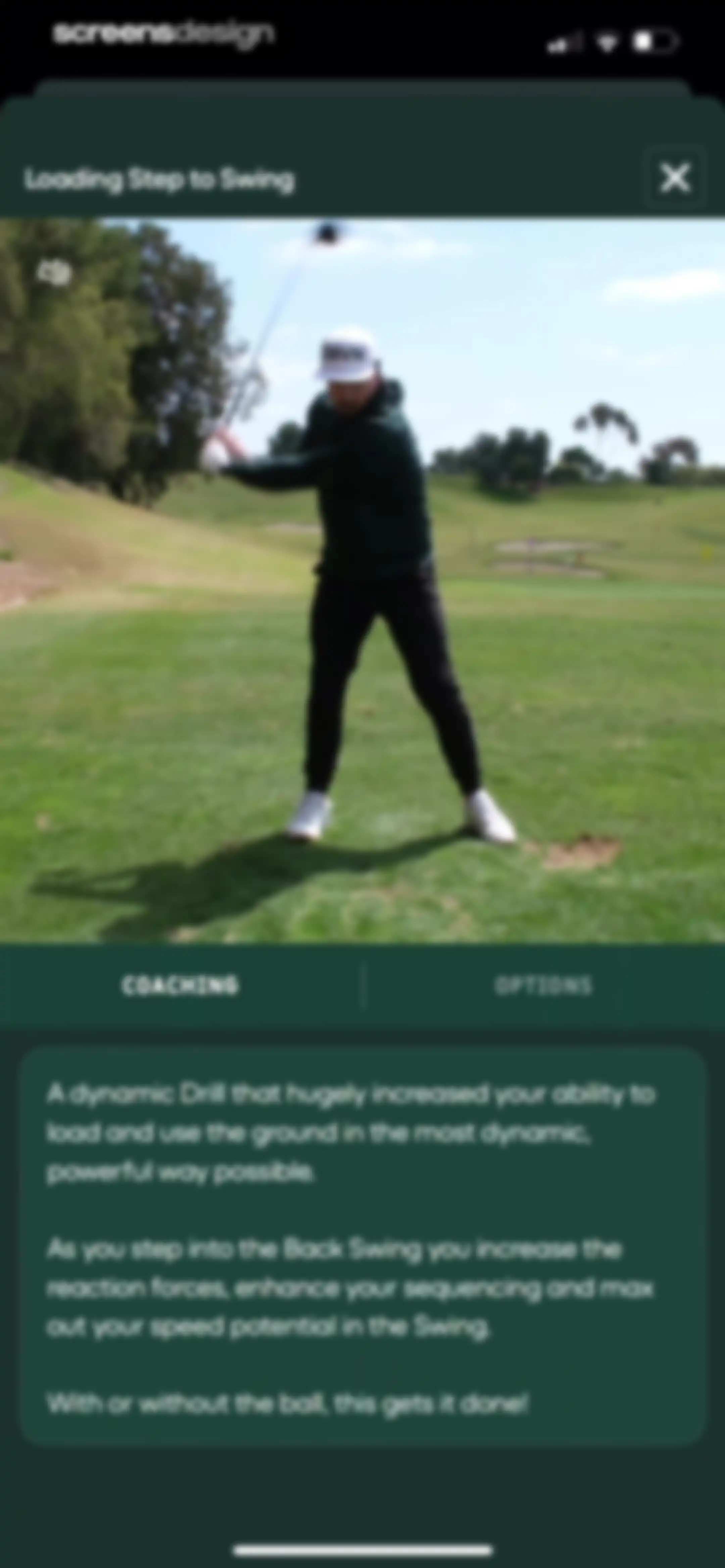 DRVN - Golf & Gym Workouts screen 101