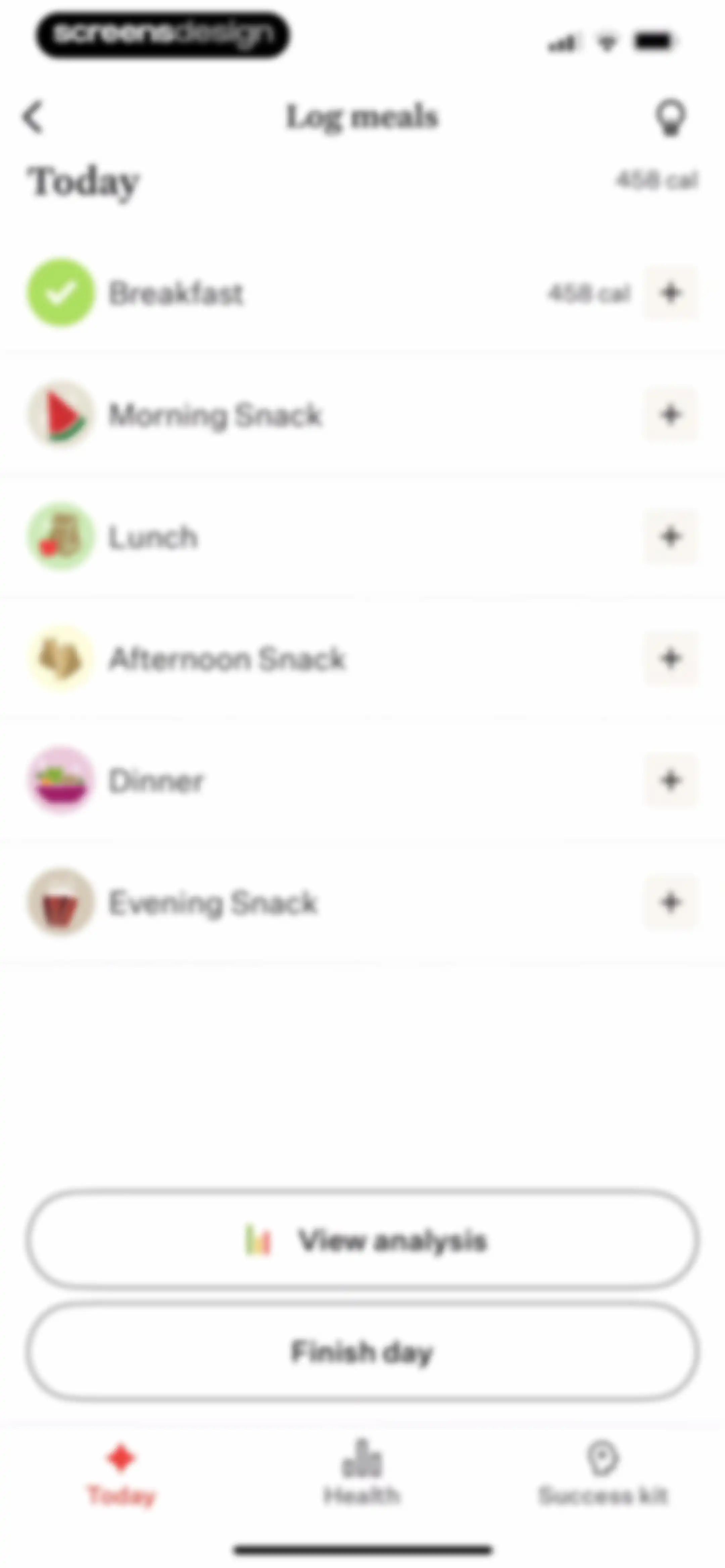 Noom Weight Loss, Food Tracker screen 187