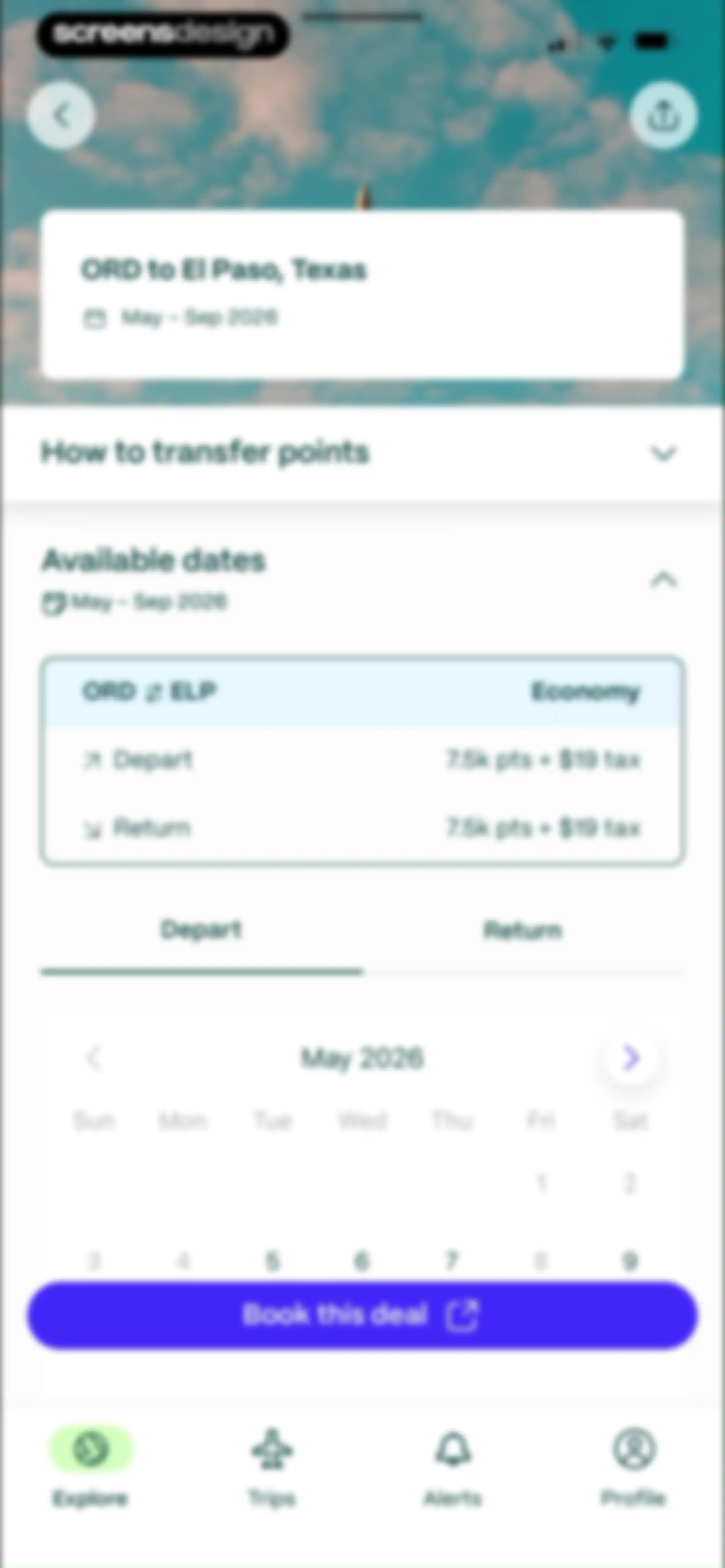 Going: Find Flight Deals screen 44