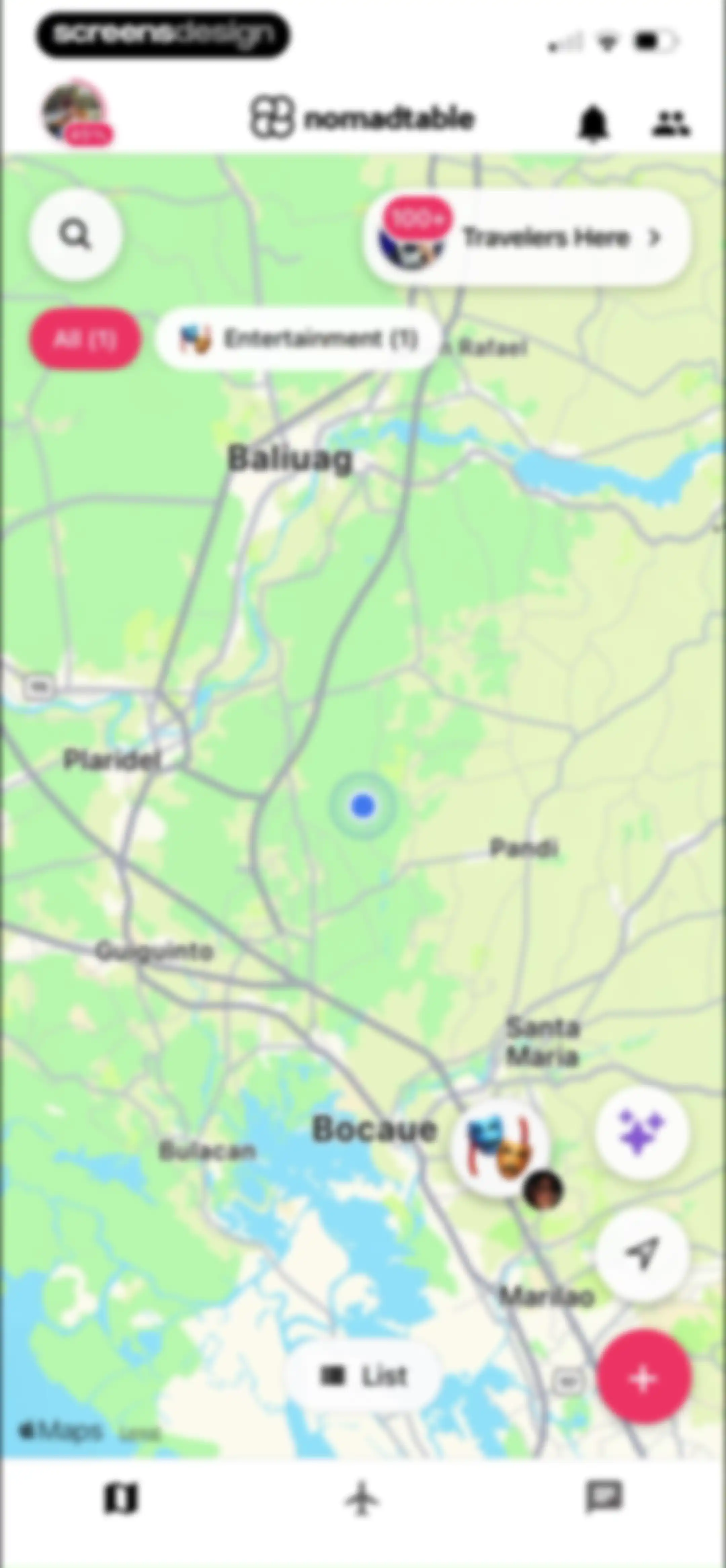 nomadtable: travel friends screen 42