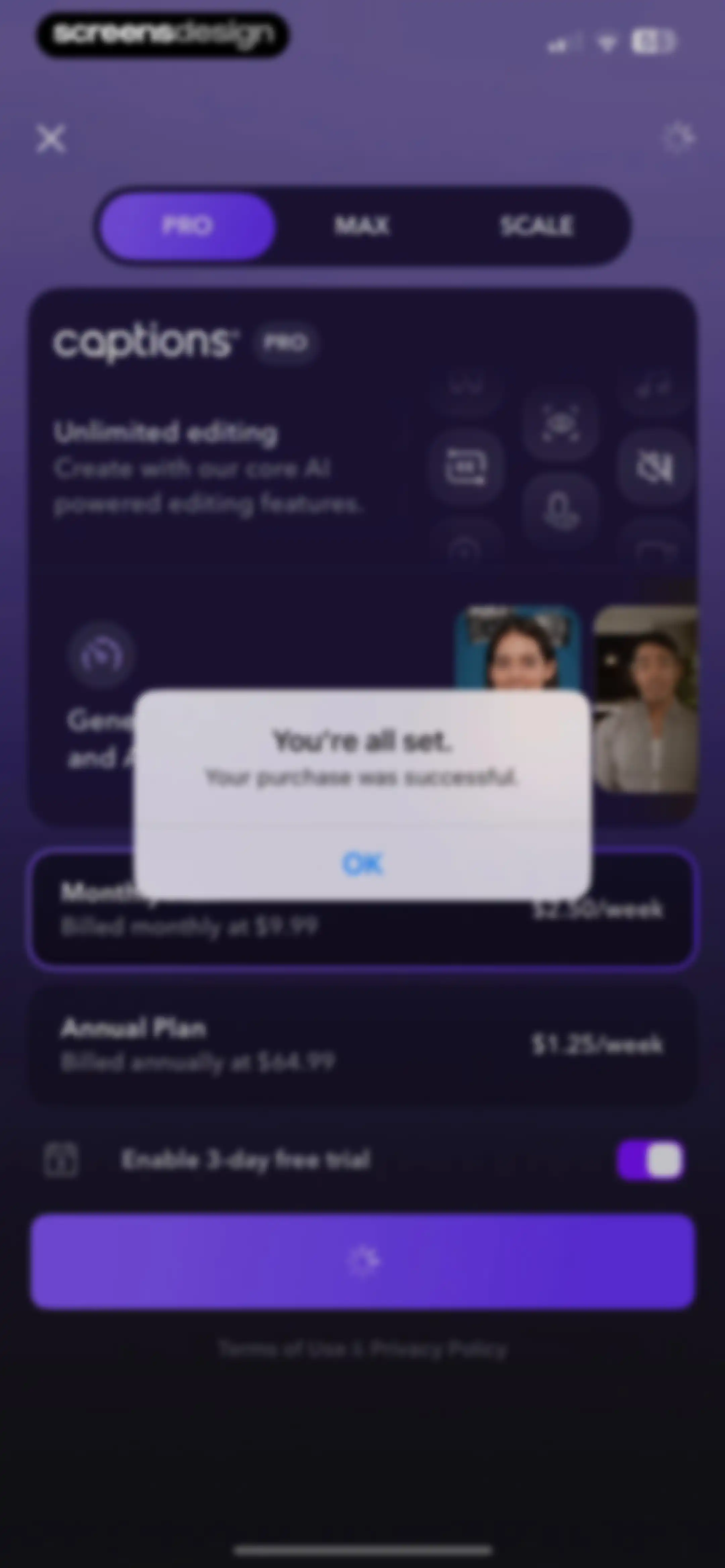 Captions: AI Edits Your Video screen 119