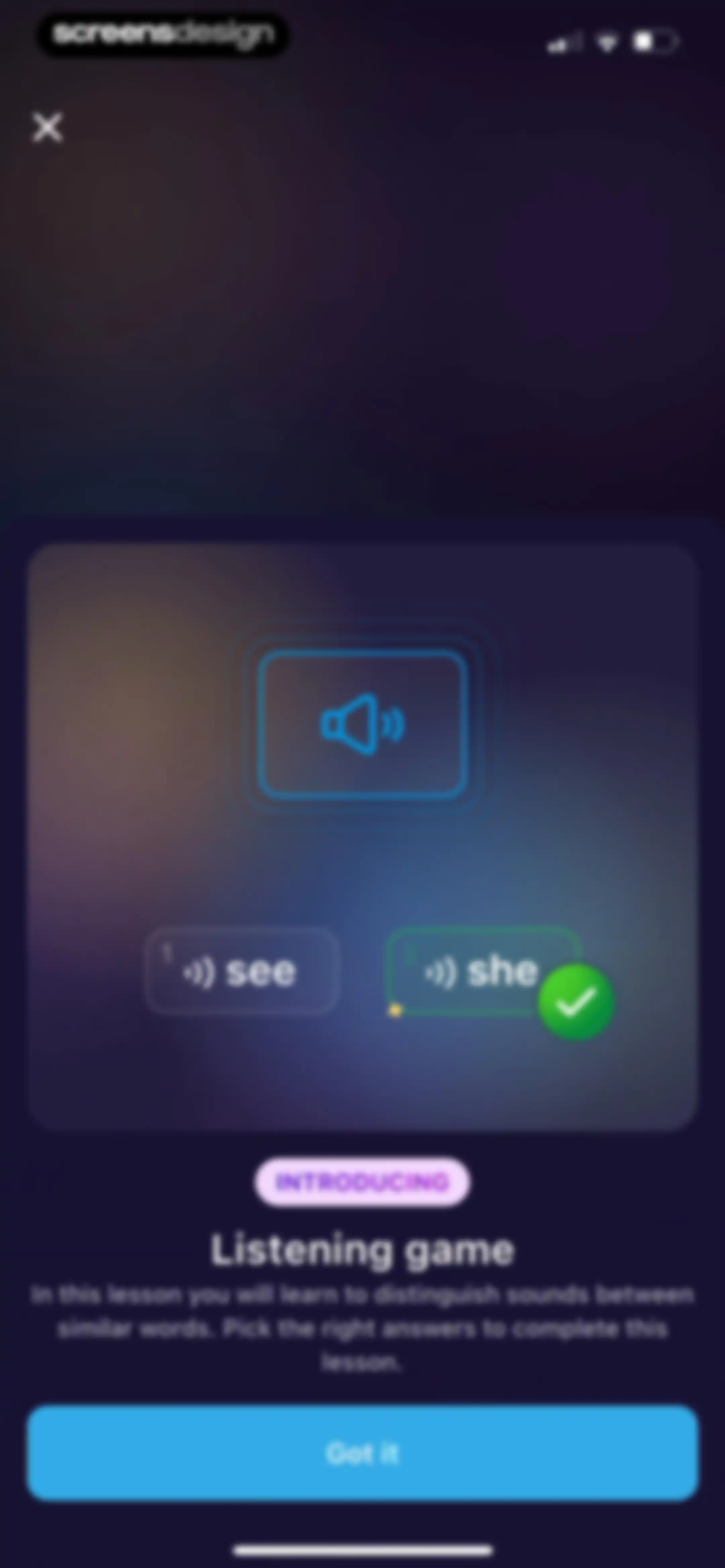 ELSA Speak - English Learning screen 49