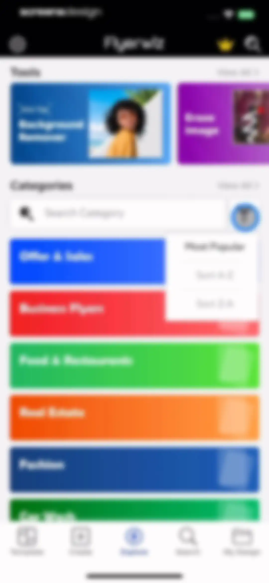 Flyer Maker + Poster Maker screen 56