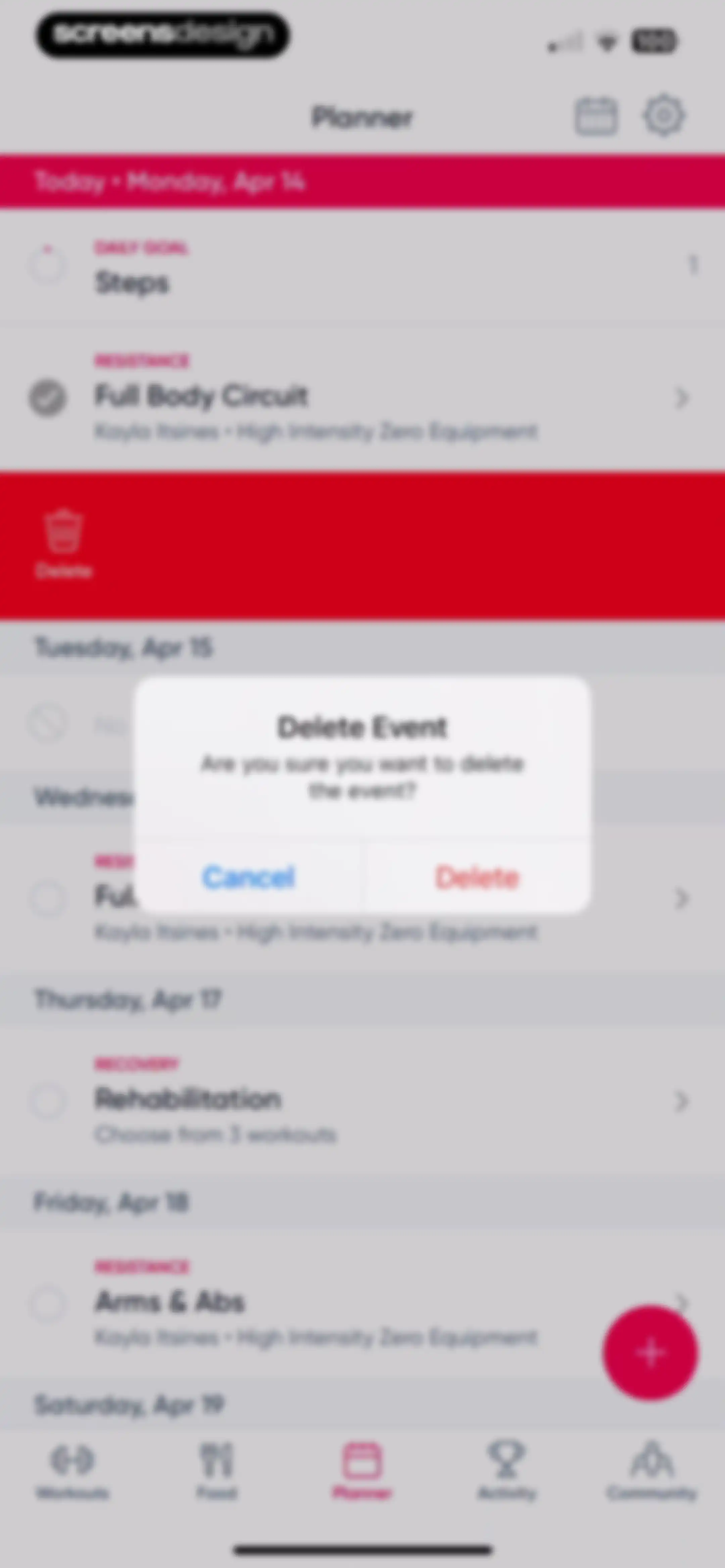 Sweat: Fitness App For Women screen 126