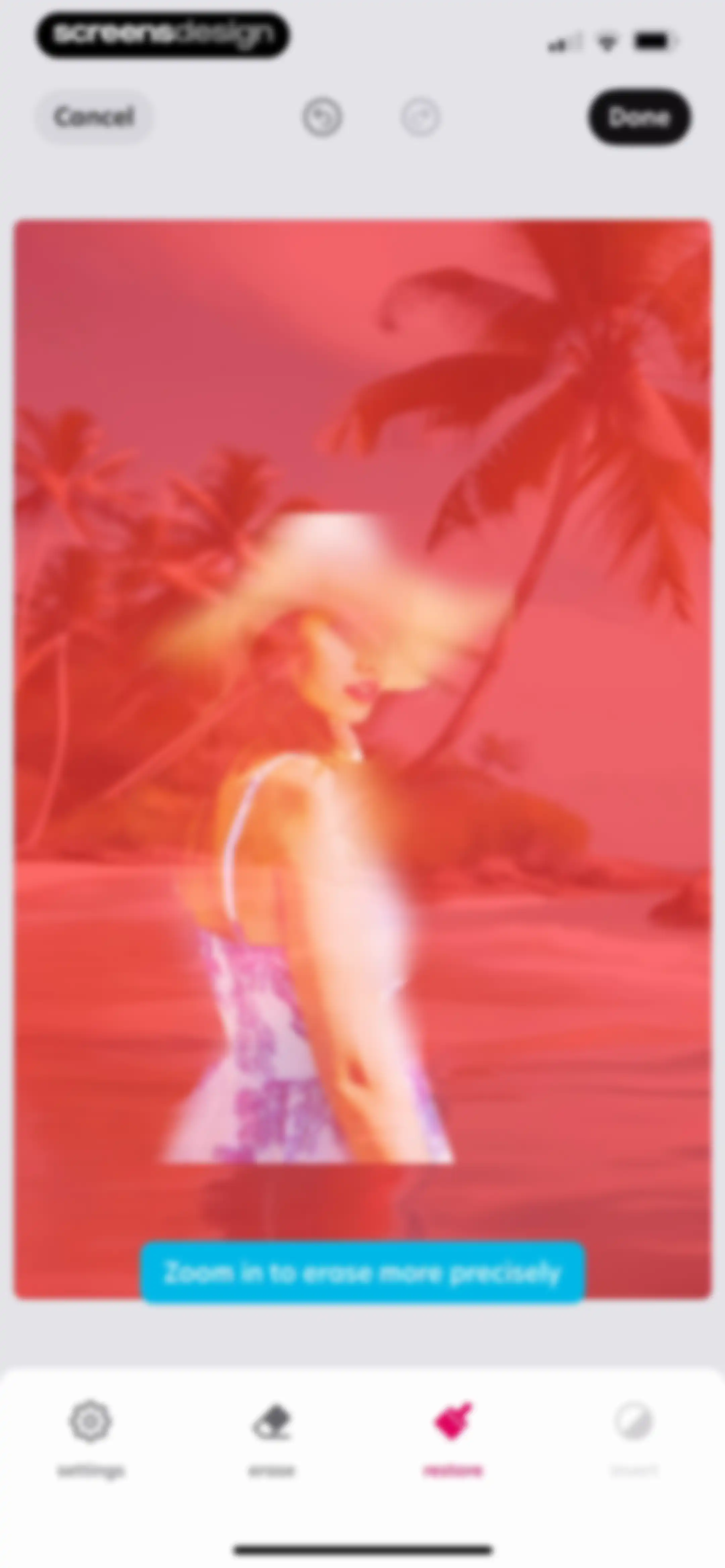 Bazaart AI Photo Editor Design screen 98