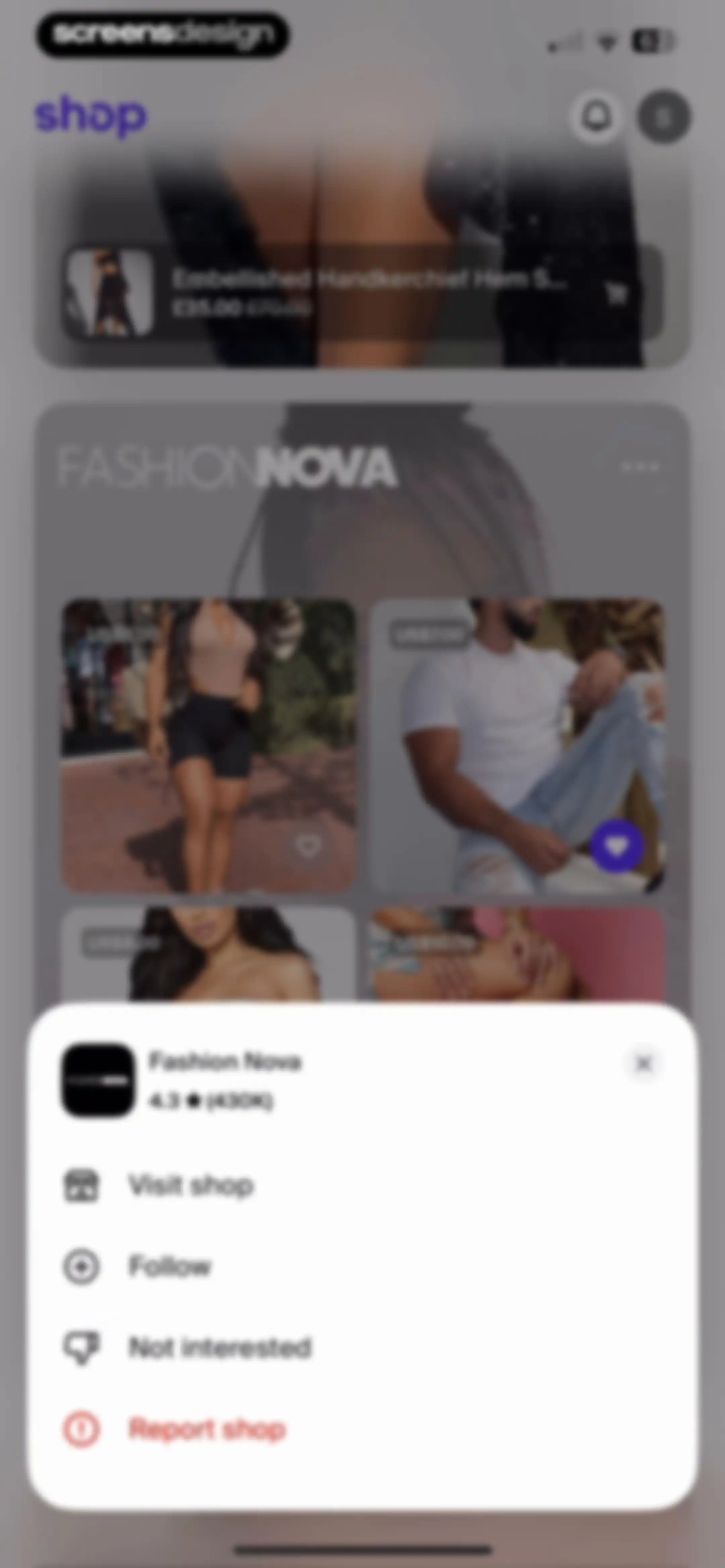 Shop: All your favorite brands screen 66