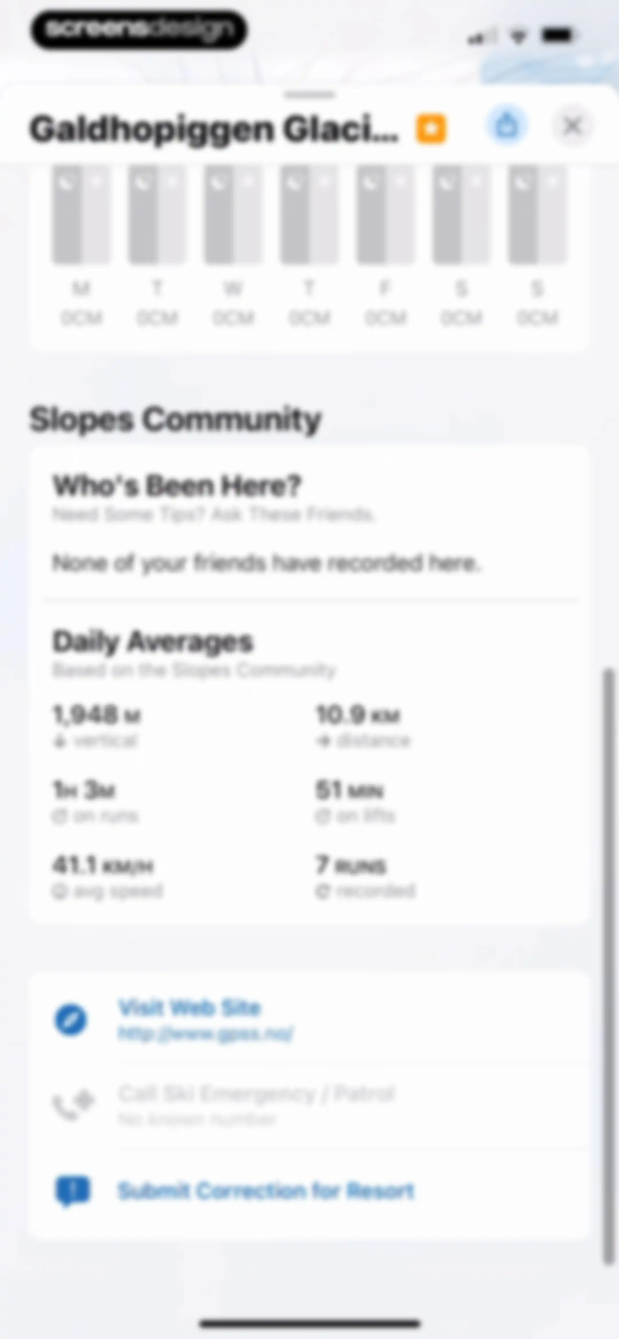 Slopes: Ski & Snowboard screen 60