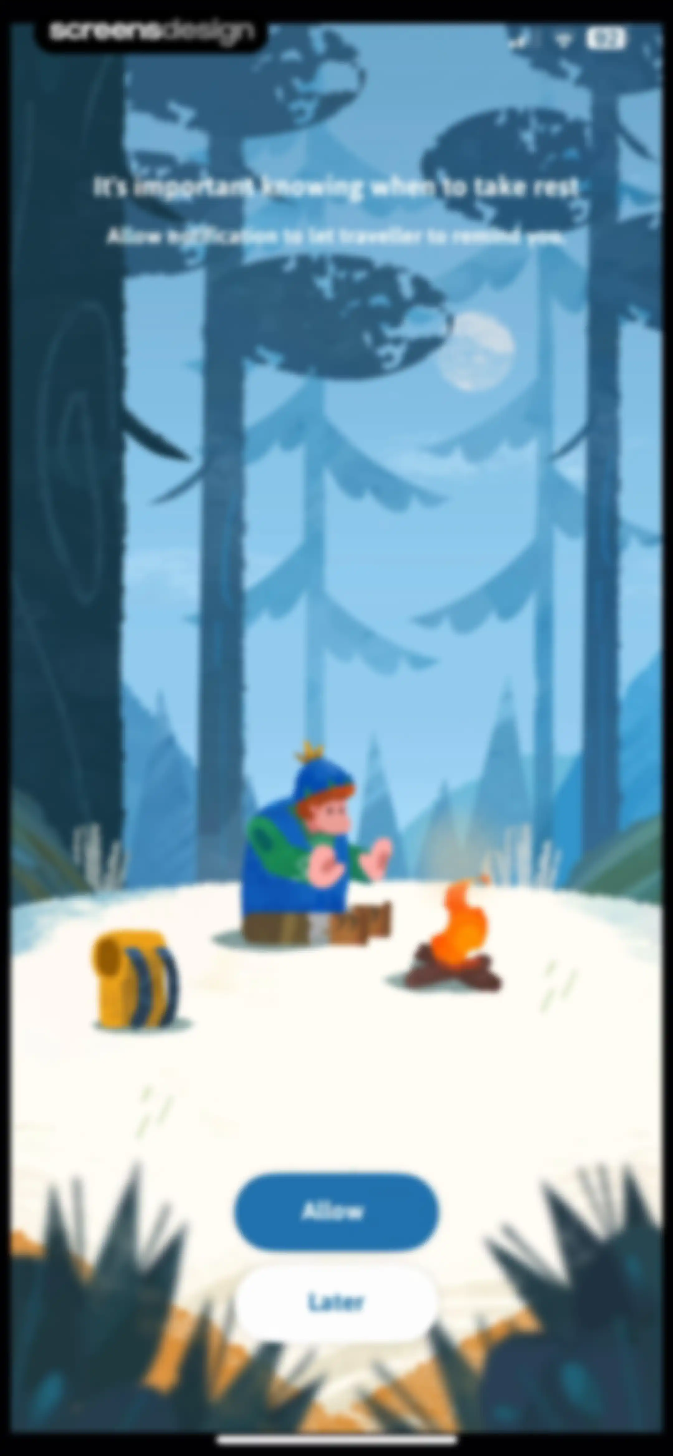 Focus Traveller - Flow Timer screen 3