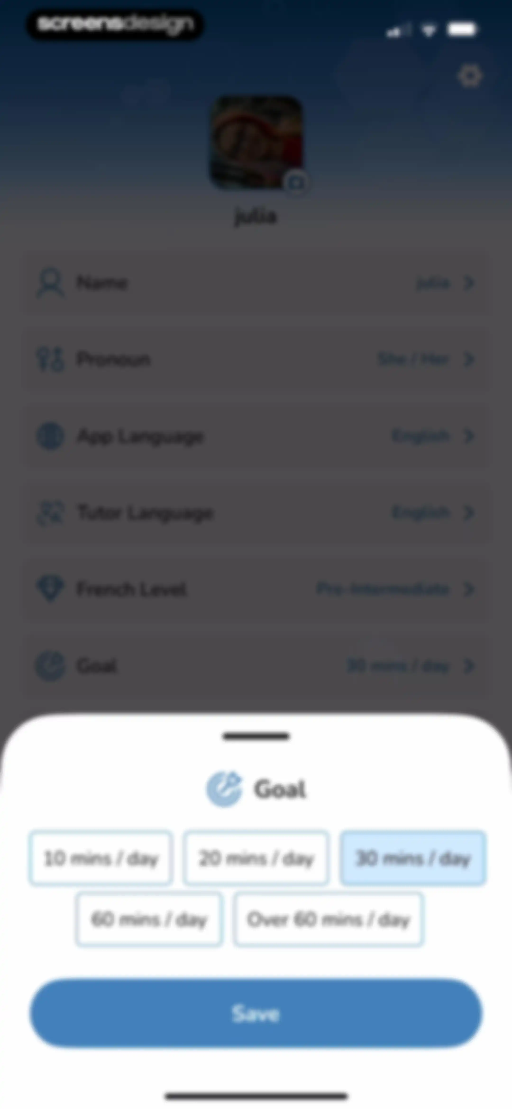 Speak English: Lingo AI screen 69