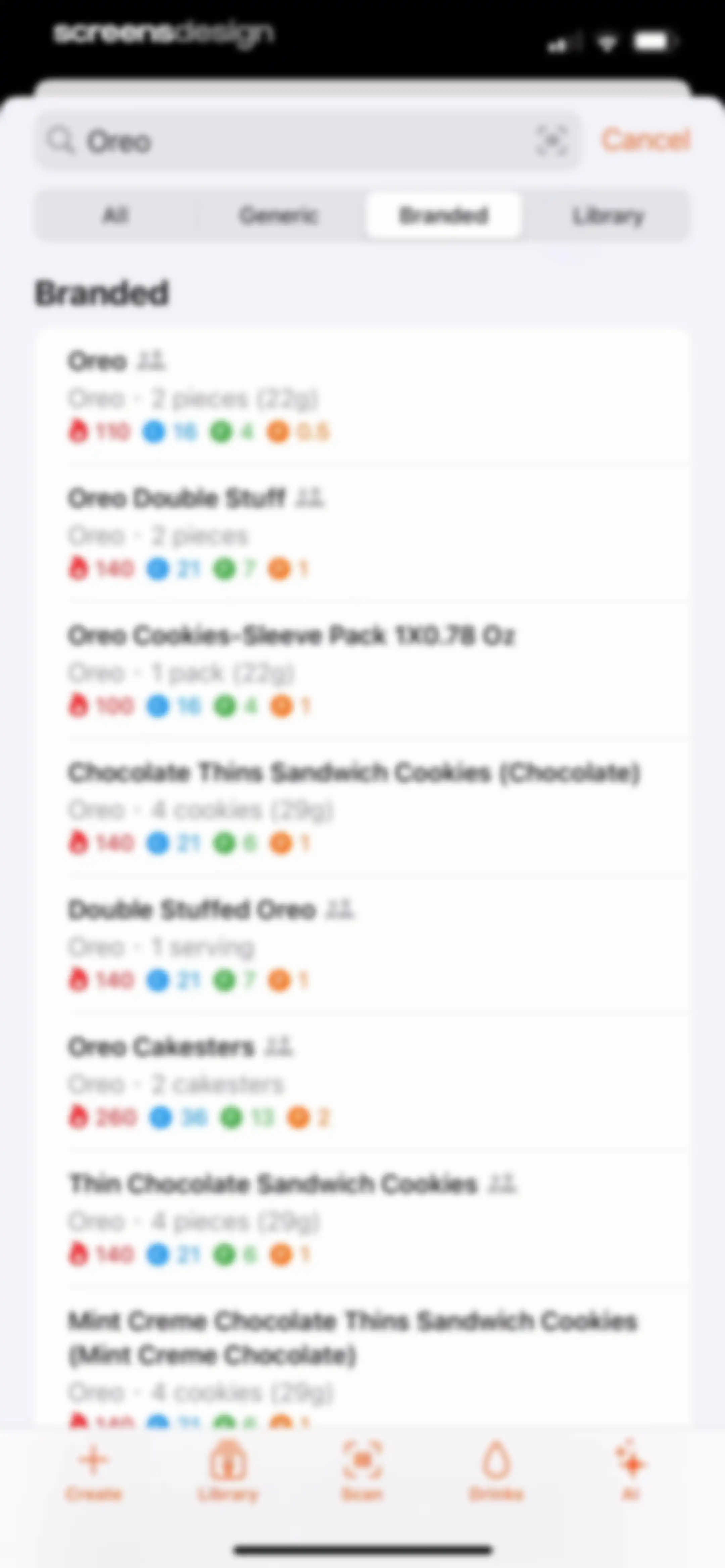 Nutrition Tracker: Foodnoms screen 36