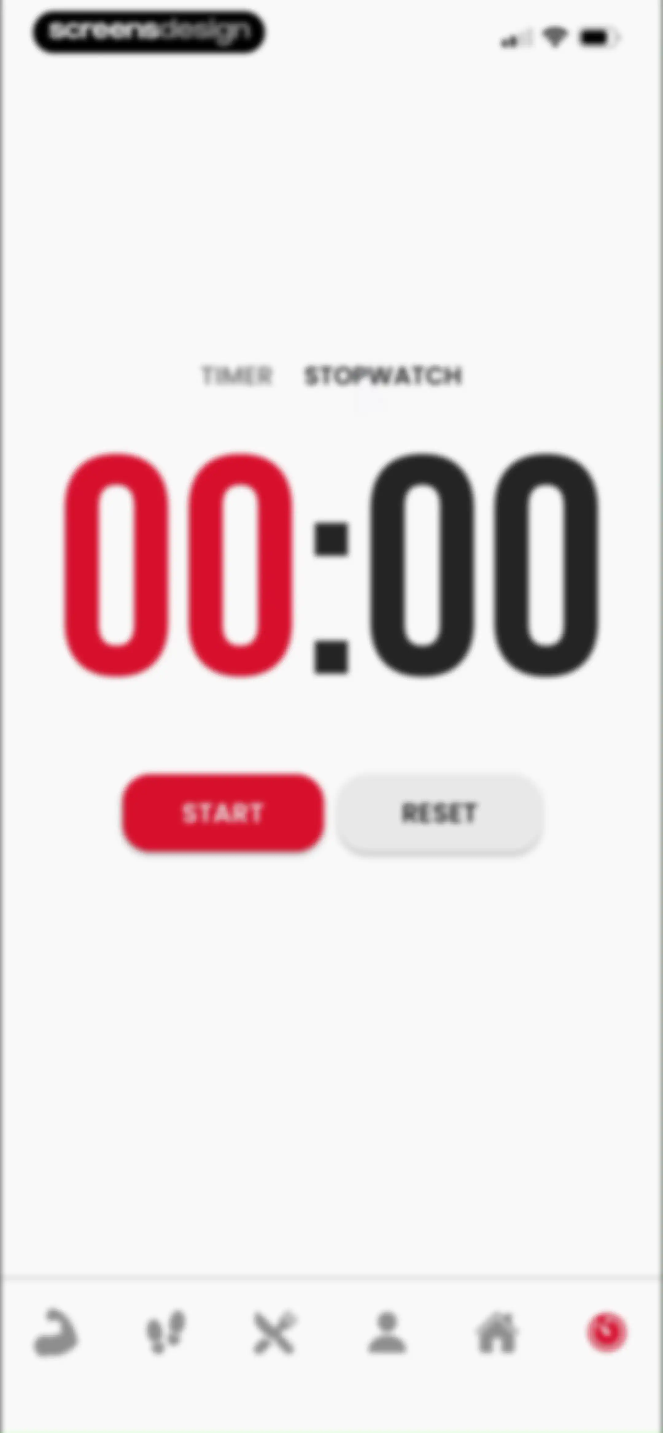 90 Day Challenge screen 92
