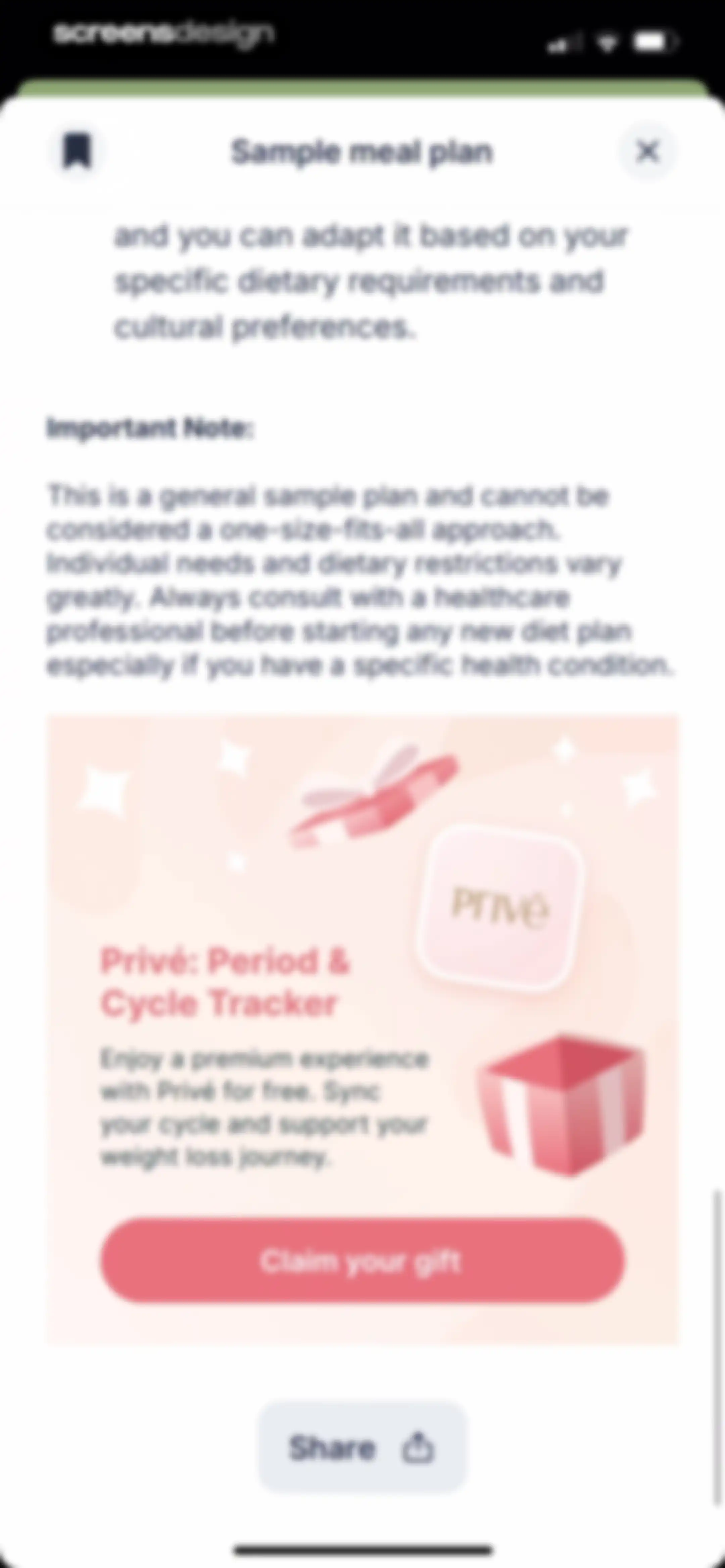 Kompanion: Weight Loss Plan screen 118