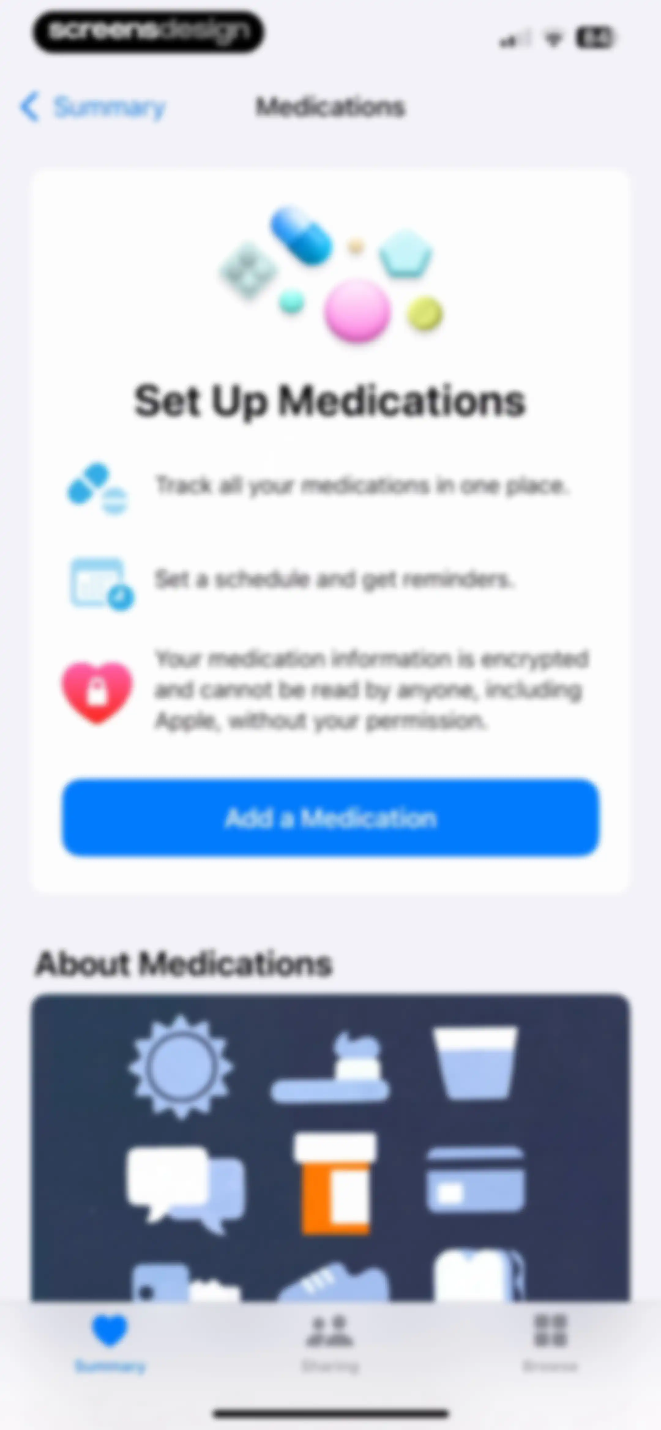 Apple Health screen 116