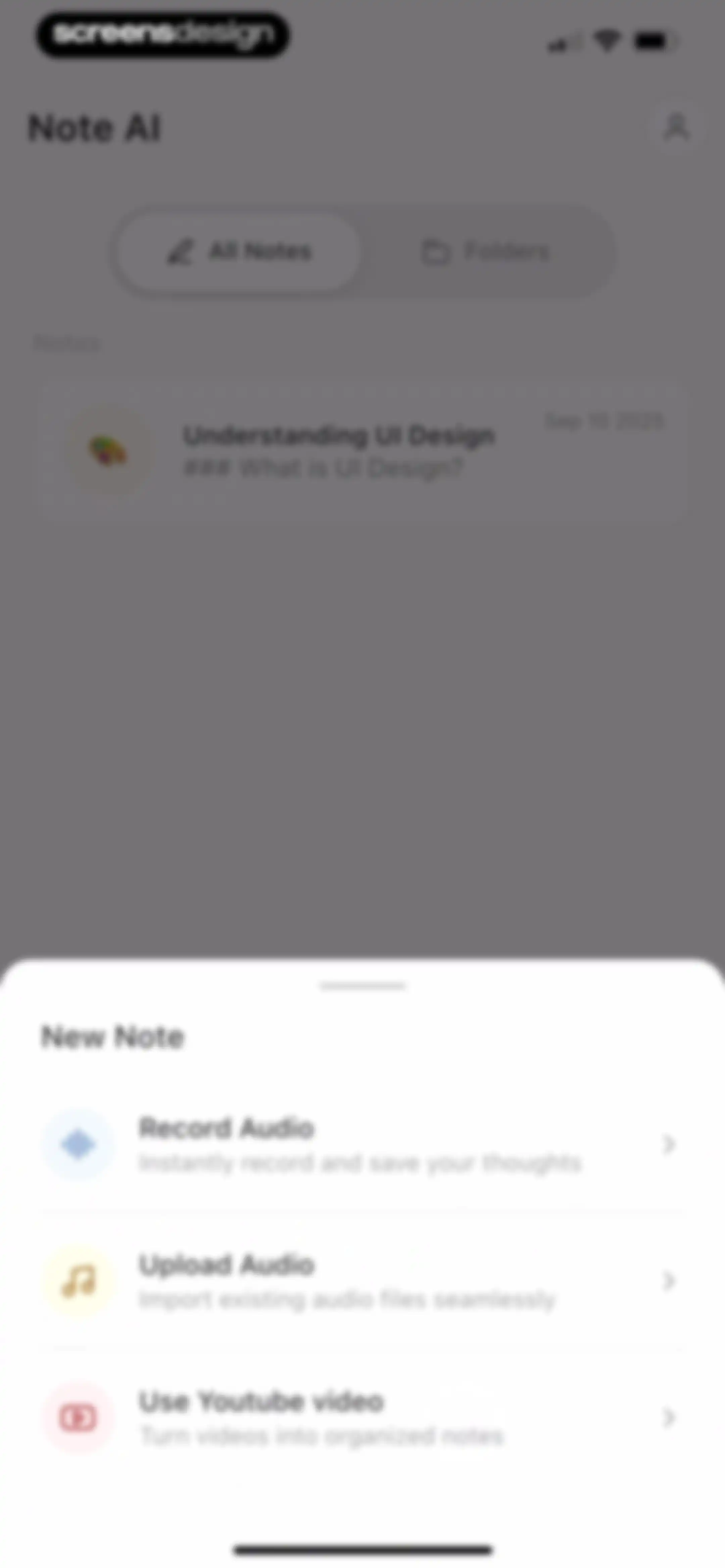 Note AI: Smart Note Taker screen 20