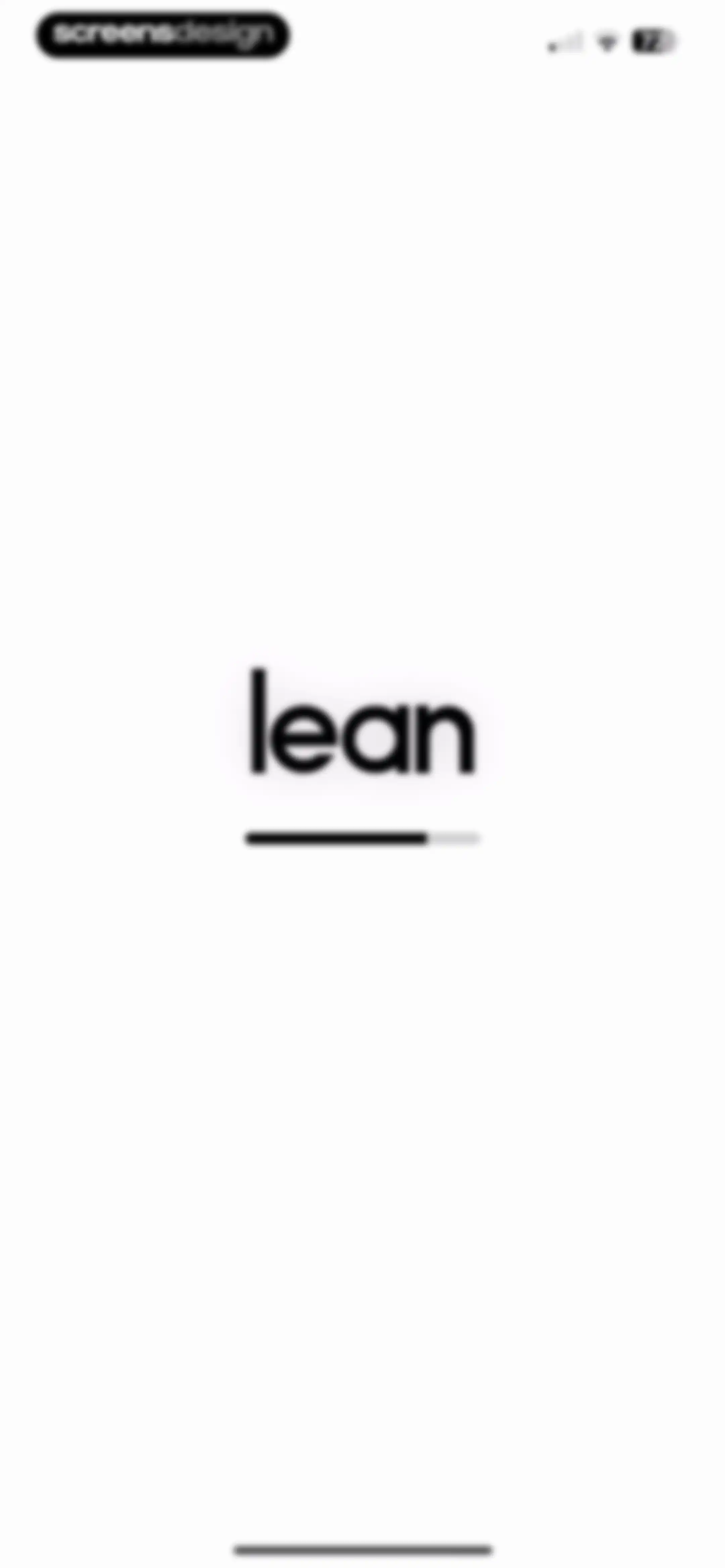 Lean: AI Macro Tracker screen 1