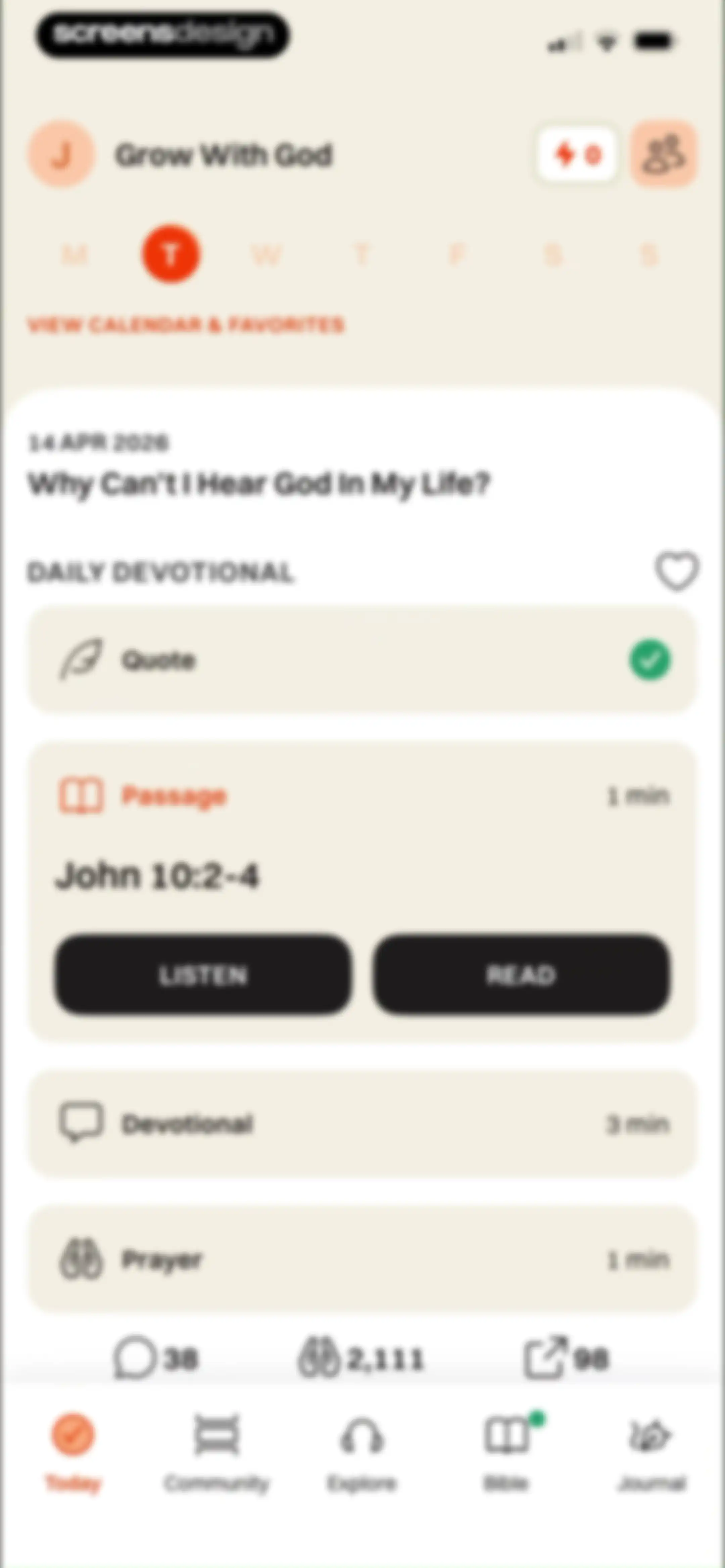 Glorify: Devotional & Prayer screen 23