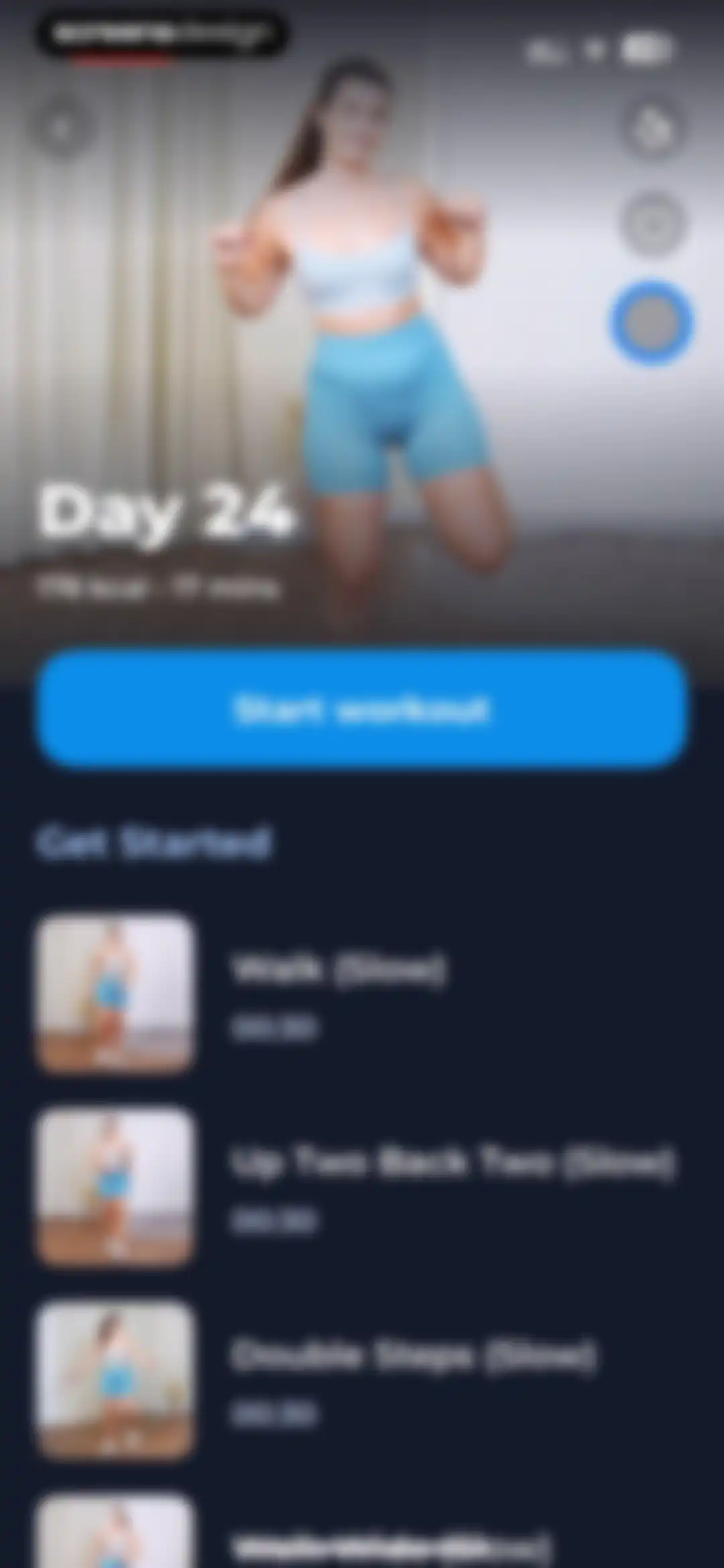 Workout Planner MuscleFit screen 43