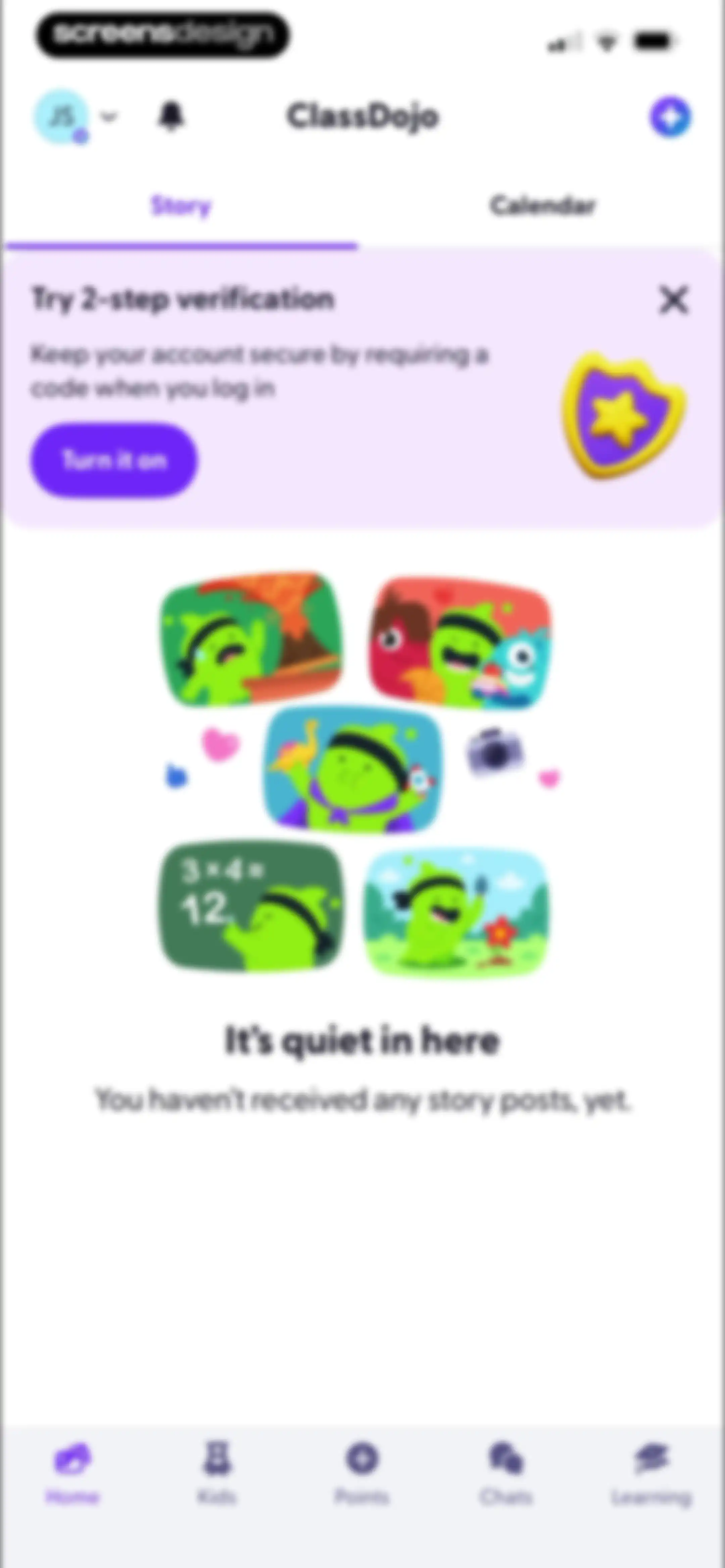 ClassDojo screen 20