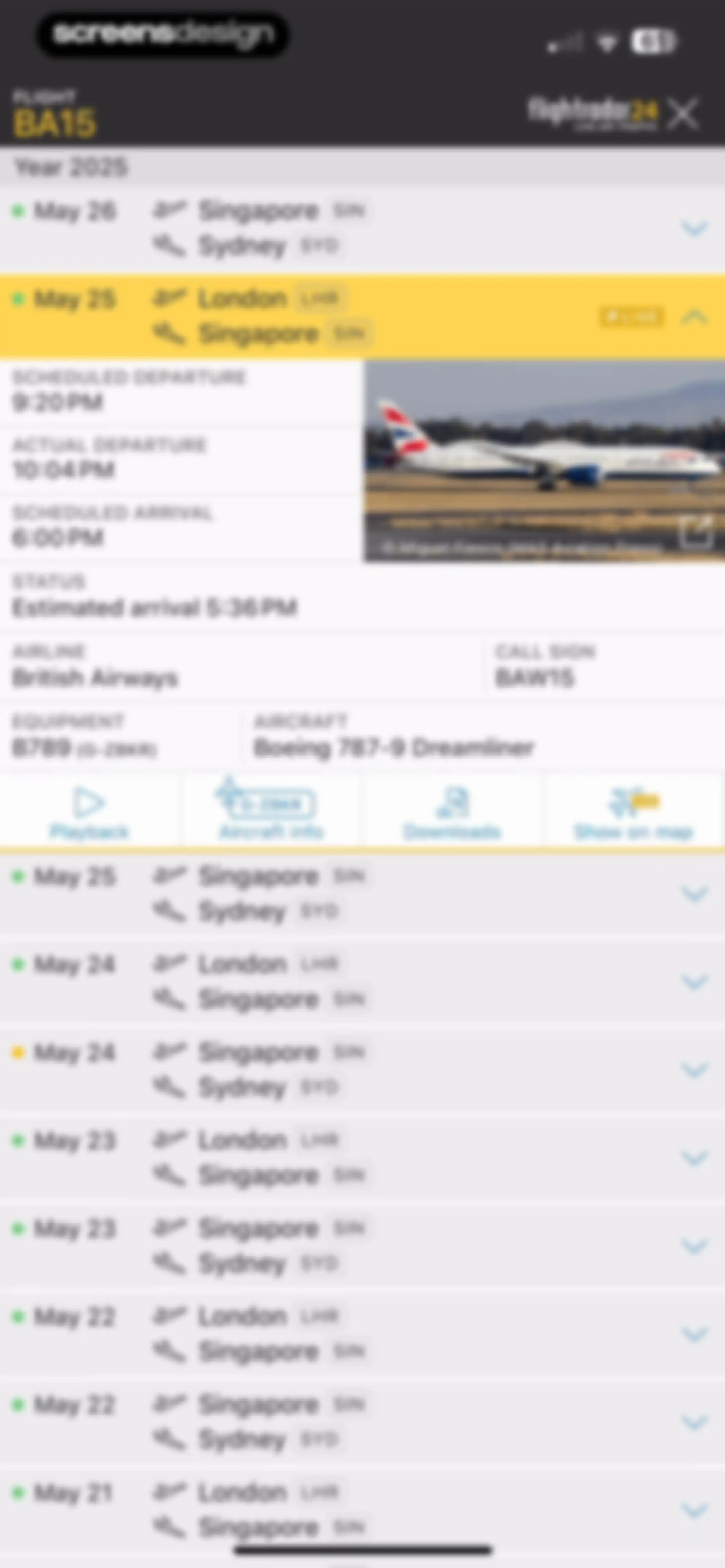 Flightradar24 | Flight Tracker screen 47