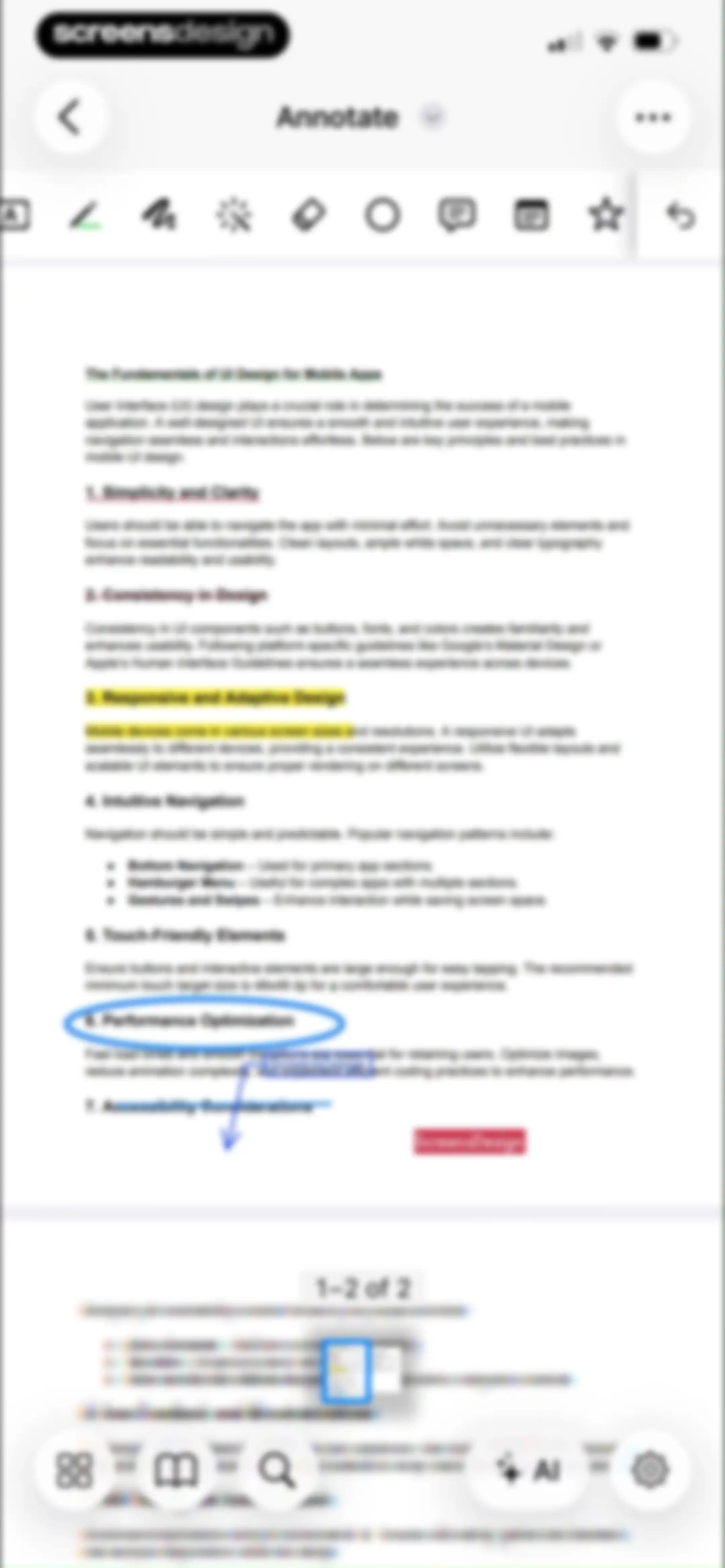 PDF Editor ® screen 38
