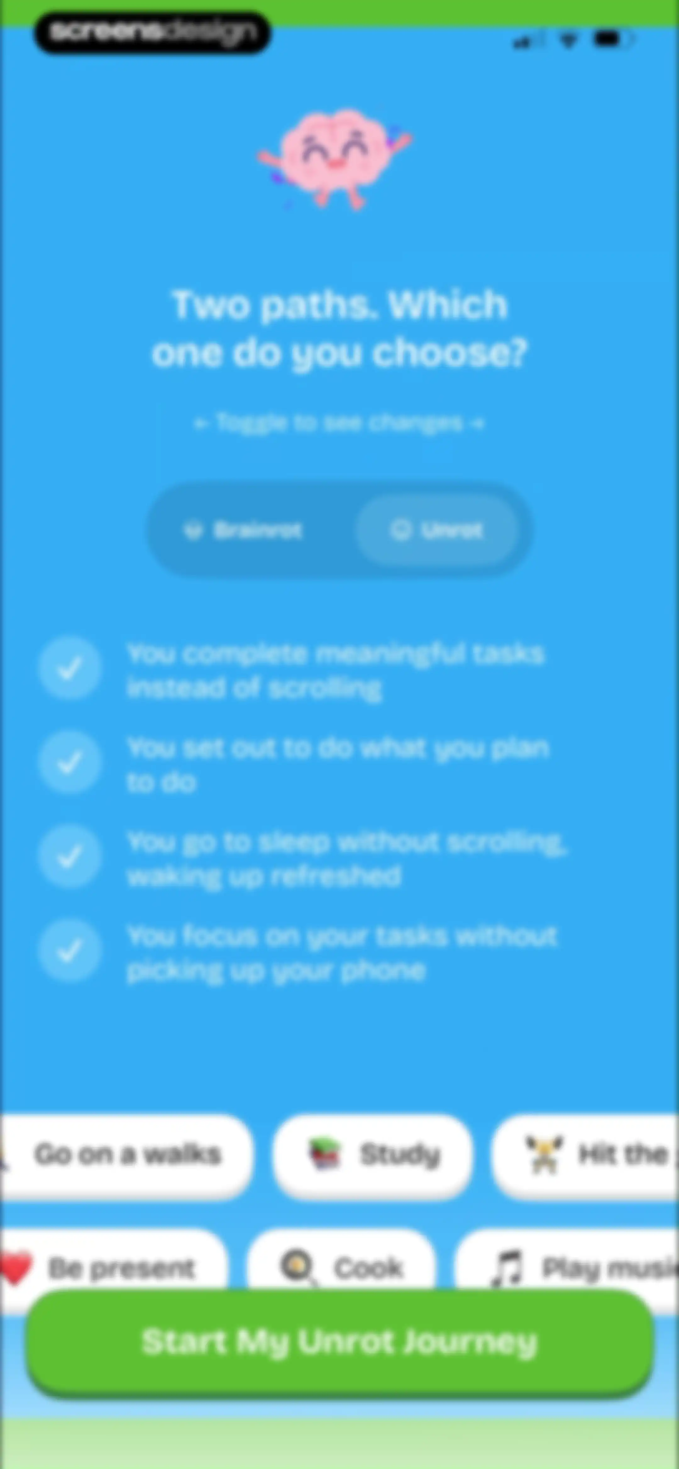 Unrot: Earn your Screen Time screen 46
