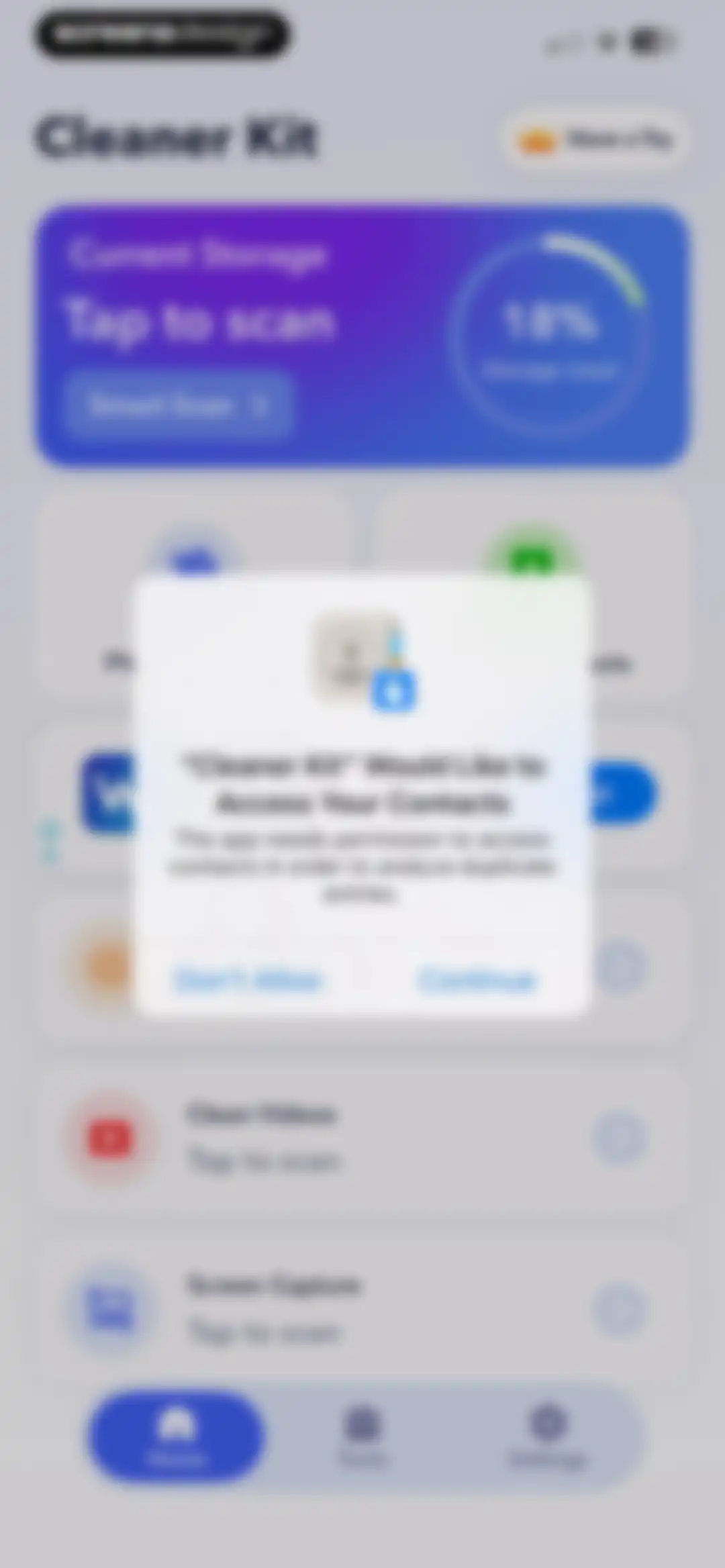 Cleaner Kit: Free up Storage screen 14