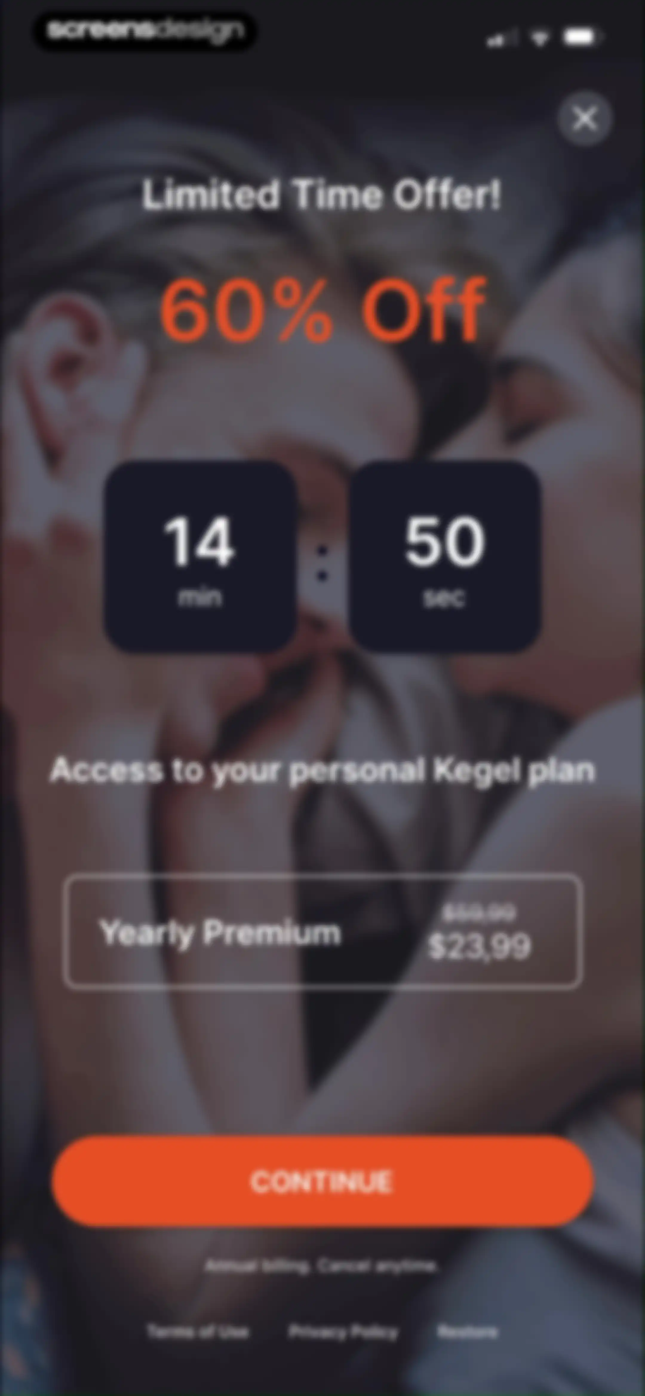 Kegel Men: Men's Health screen 39