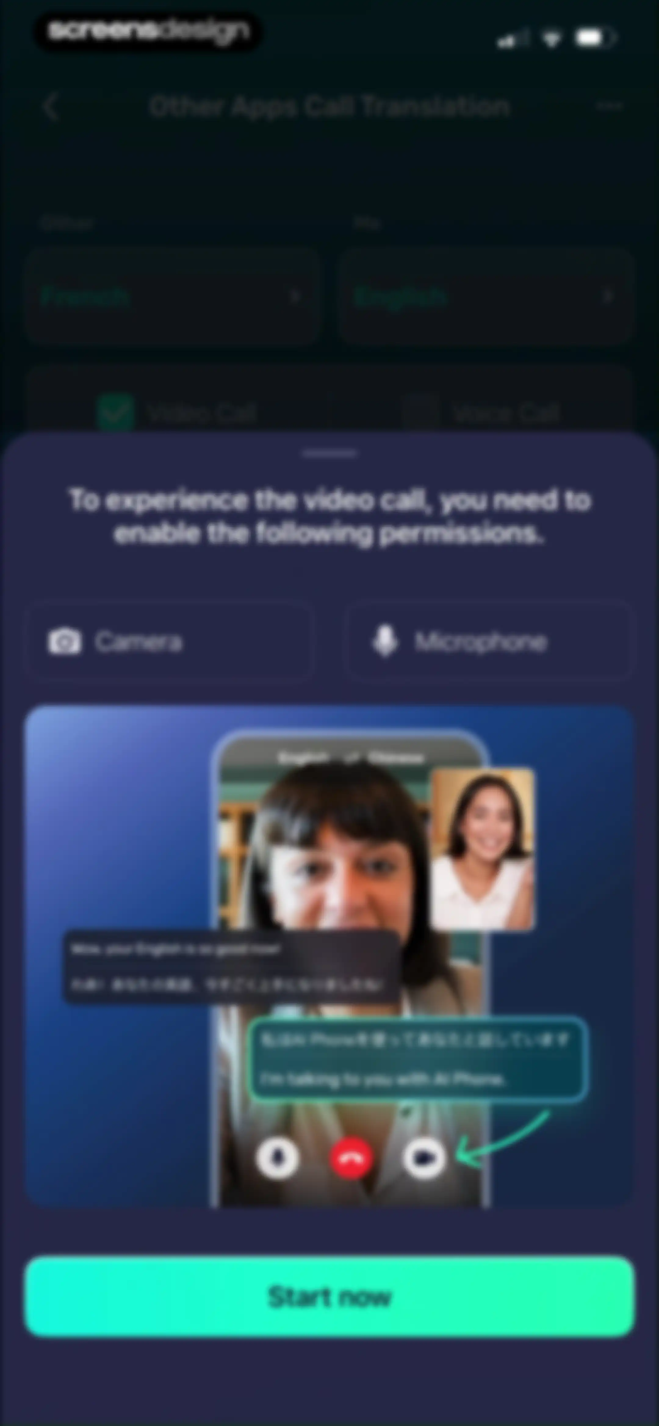 AI Phone:Call&Voice Translator screen 49